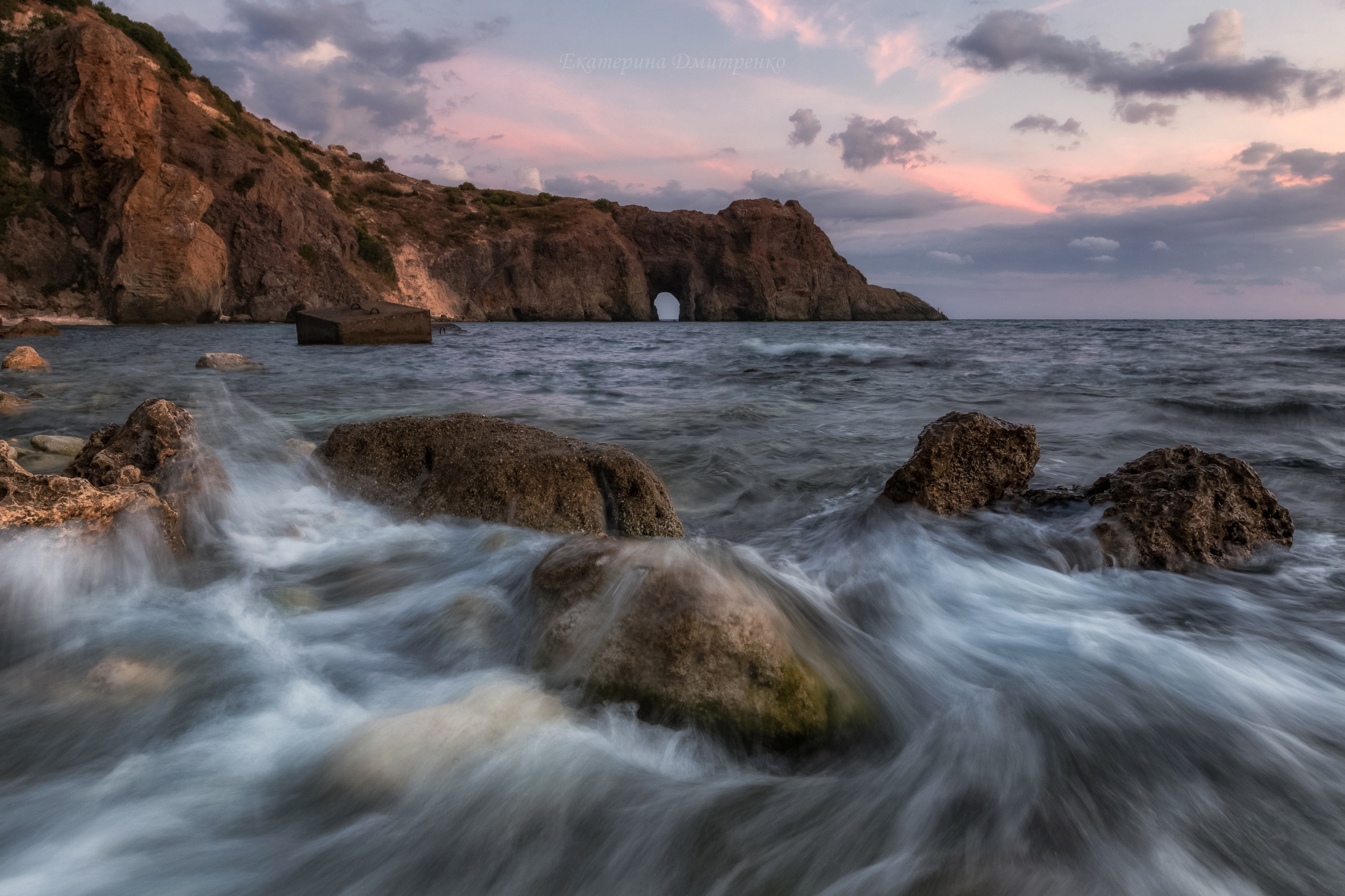 крым, фиолент, севастополь, грот дианы, пейзаж, морской пейзаж, crimea, landscape, seascape, Дмитренко Екатерина