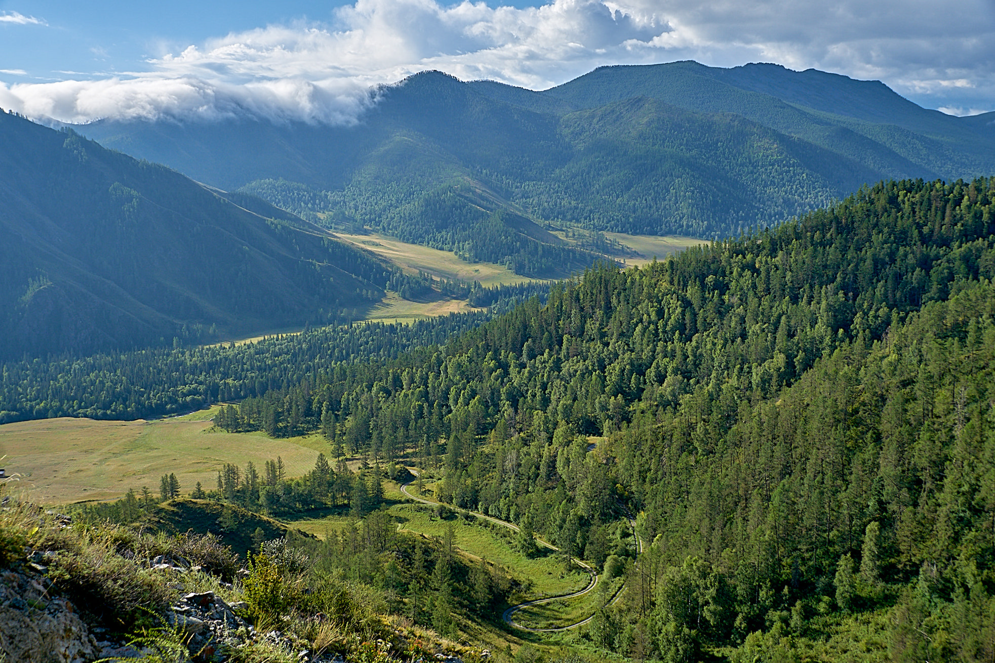 горы, облака,пейзаж, Горный Алтай , Александр Потапов