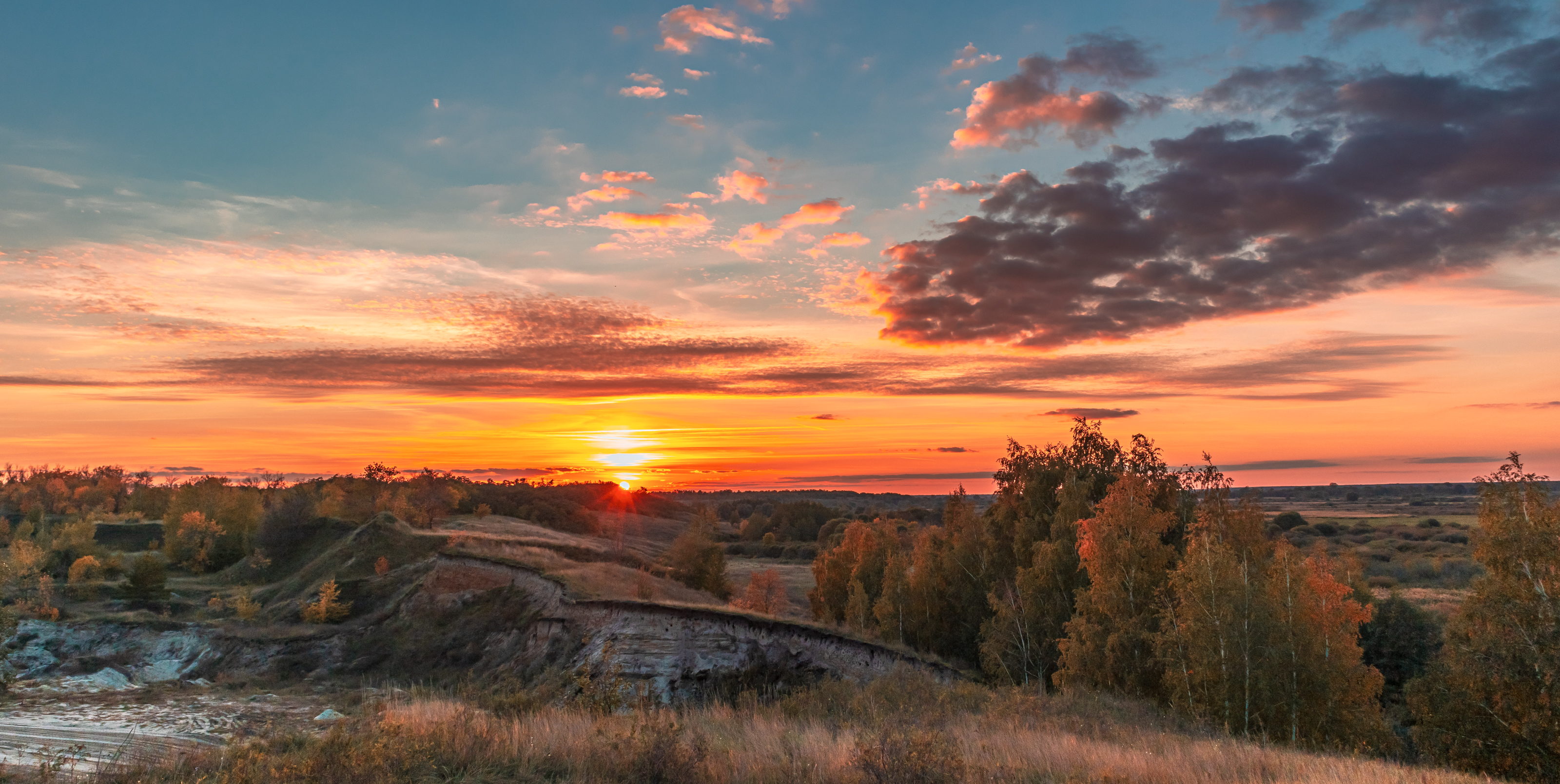 осень закат, Бойков Алексей