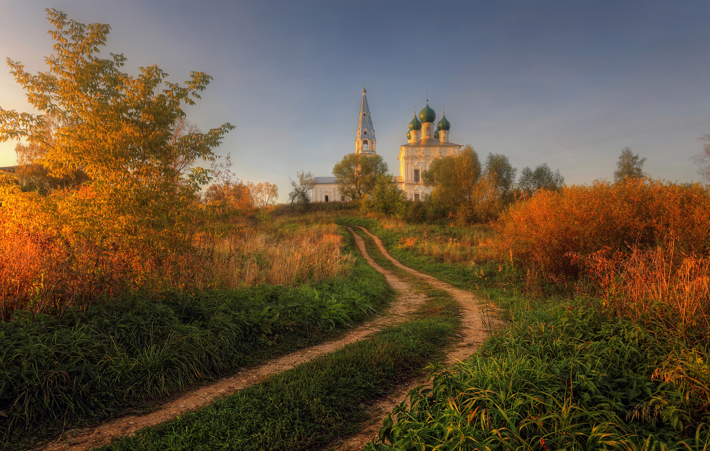 село осень Осенево Ярославская область , Александр Бархатов