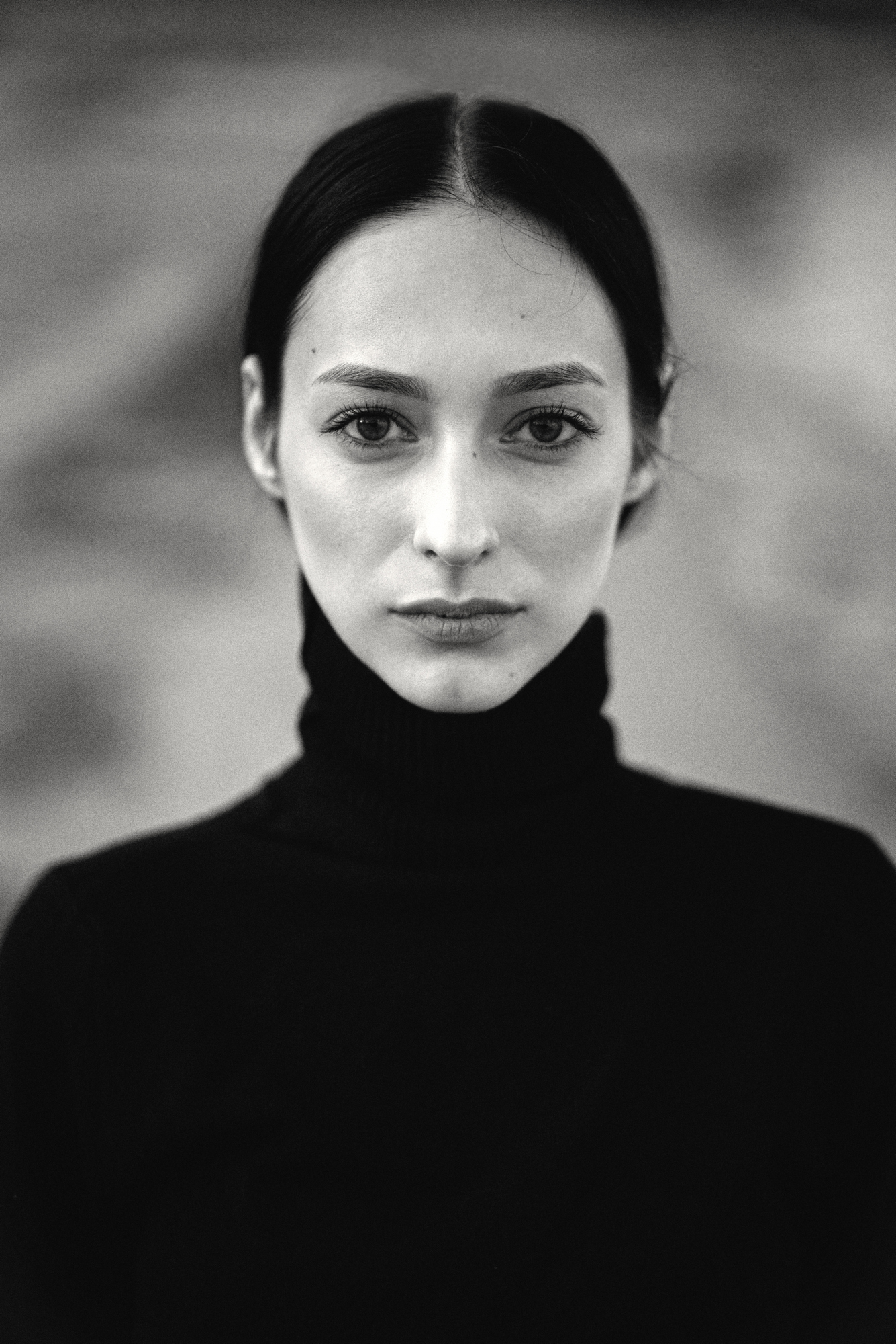 portrait, nikon, bnw, Анна Дегтярёва