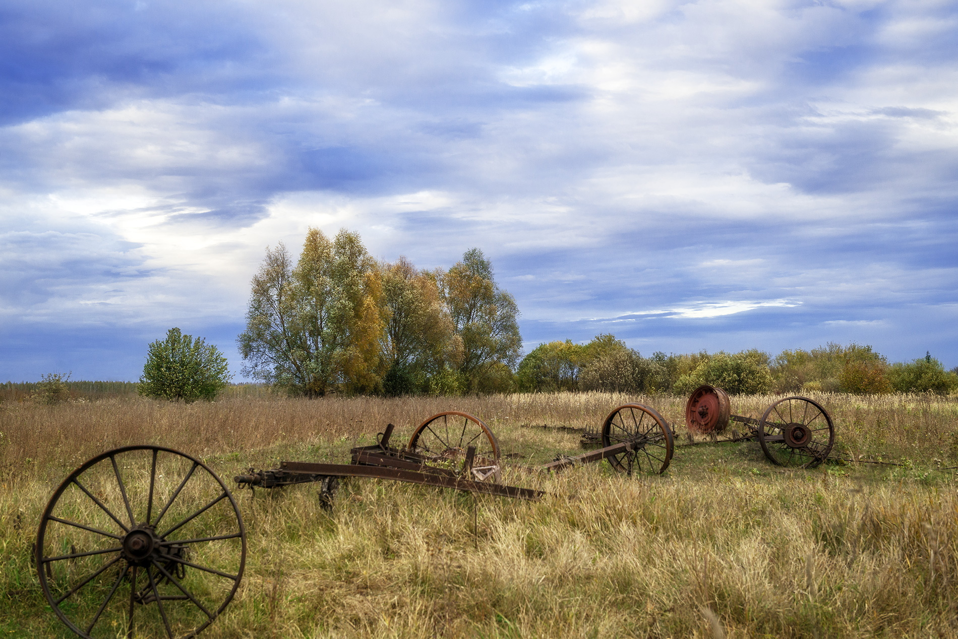 осень село, Владислав Никишин