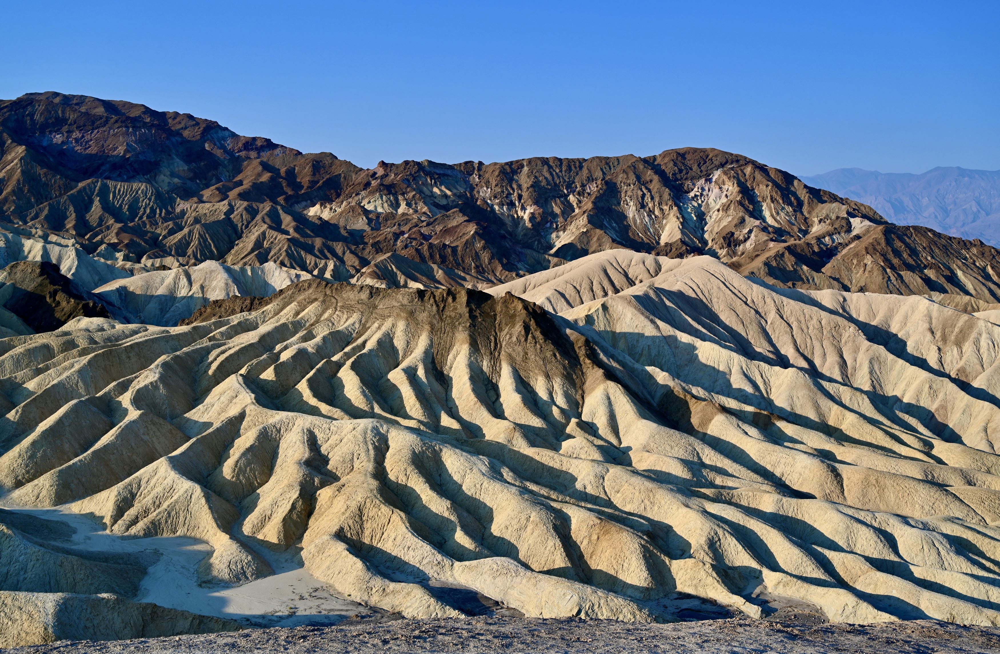 Death Valley, California, USA, Zabriskie point, pattern, shadow, mountain, stone, , Svetlana Povarova Ree