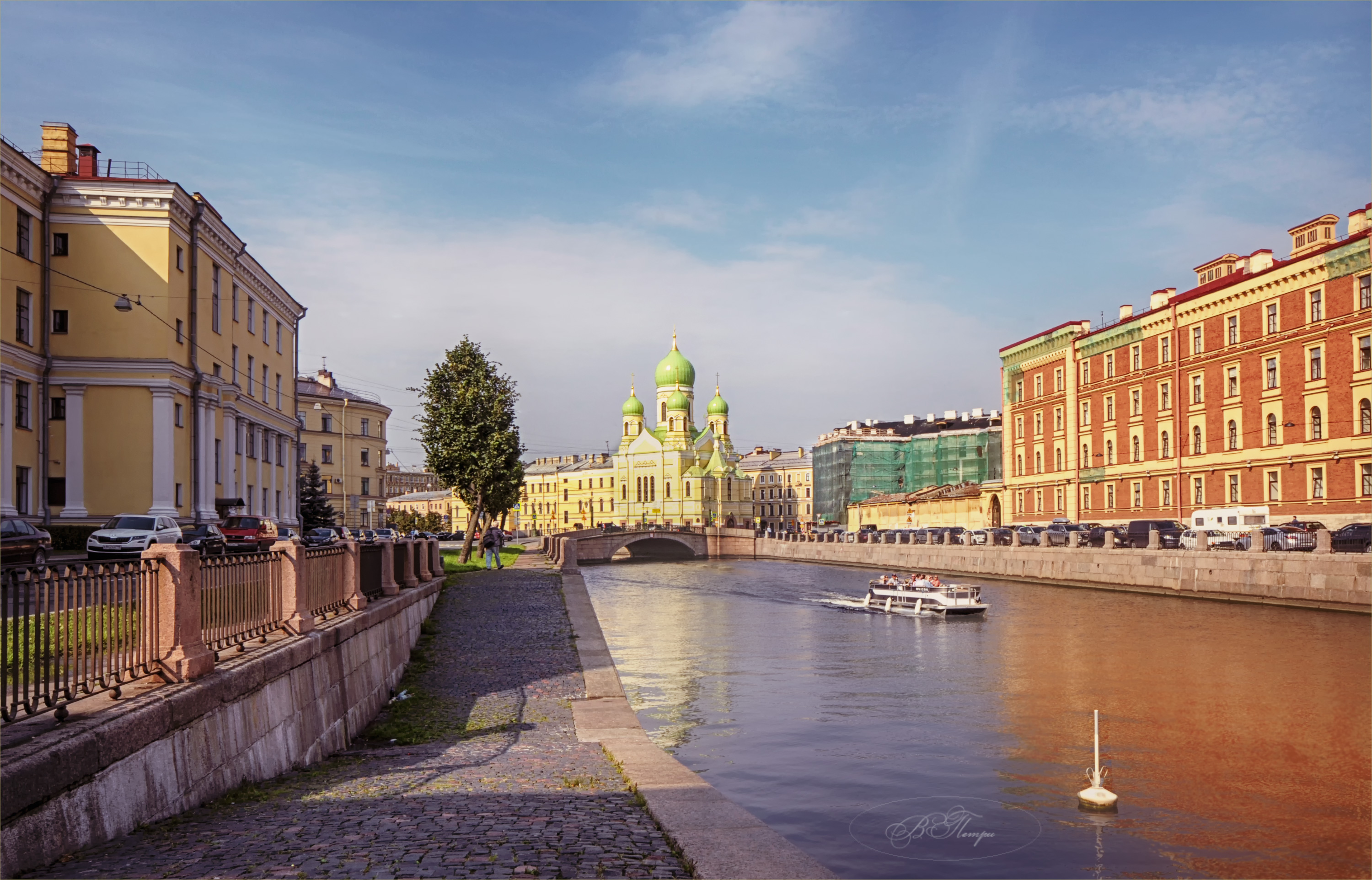 канал катер церковь отражения, Вера Петри