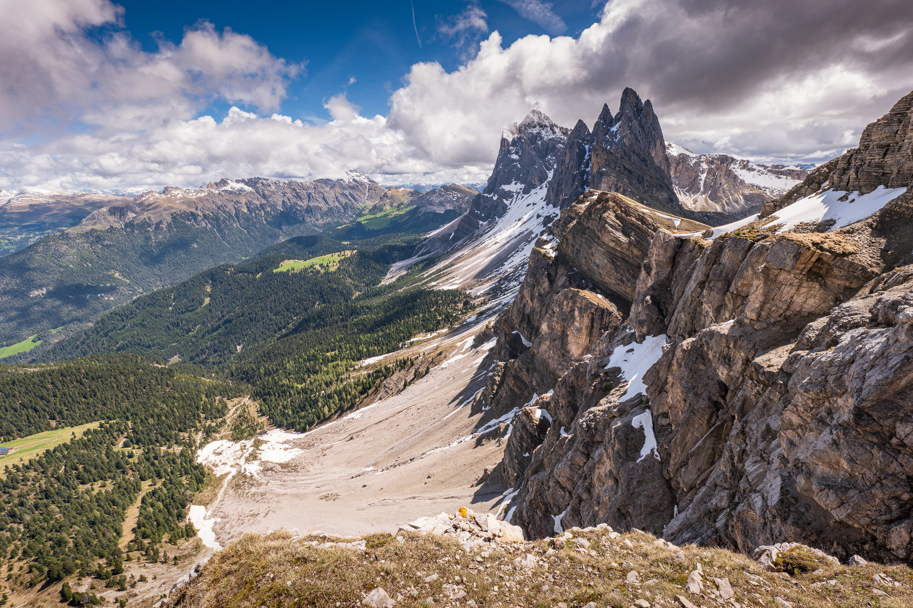 dolomites, seceda, доломиты, сецеда, Гордон Николай