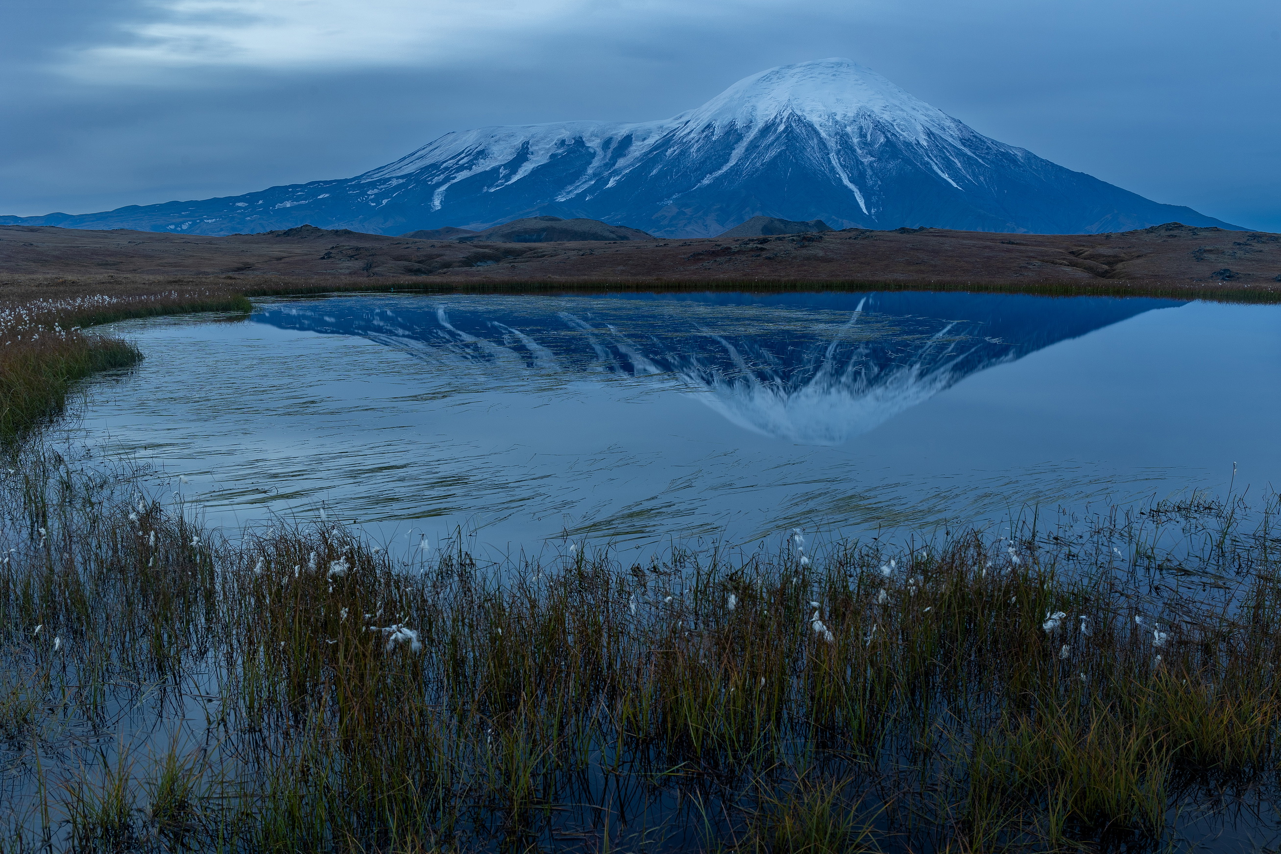 russia, kamchatka, tolbachik, россия, камчатка, толбачик, отражение, Михаил Конарев