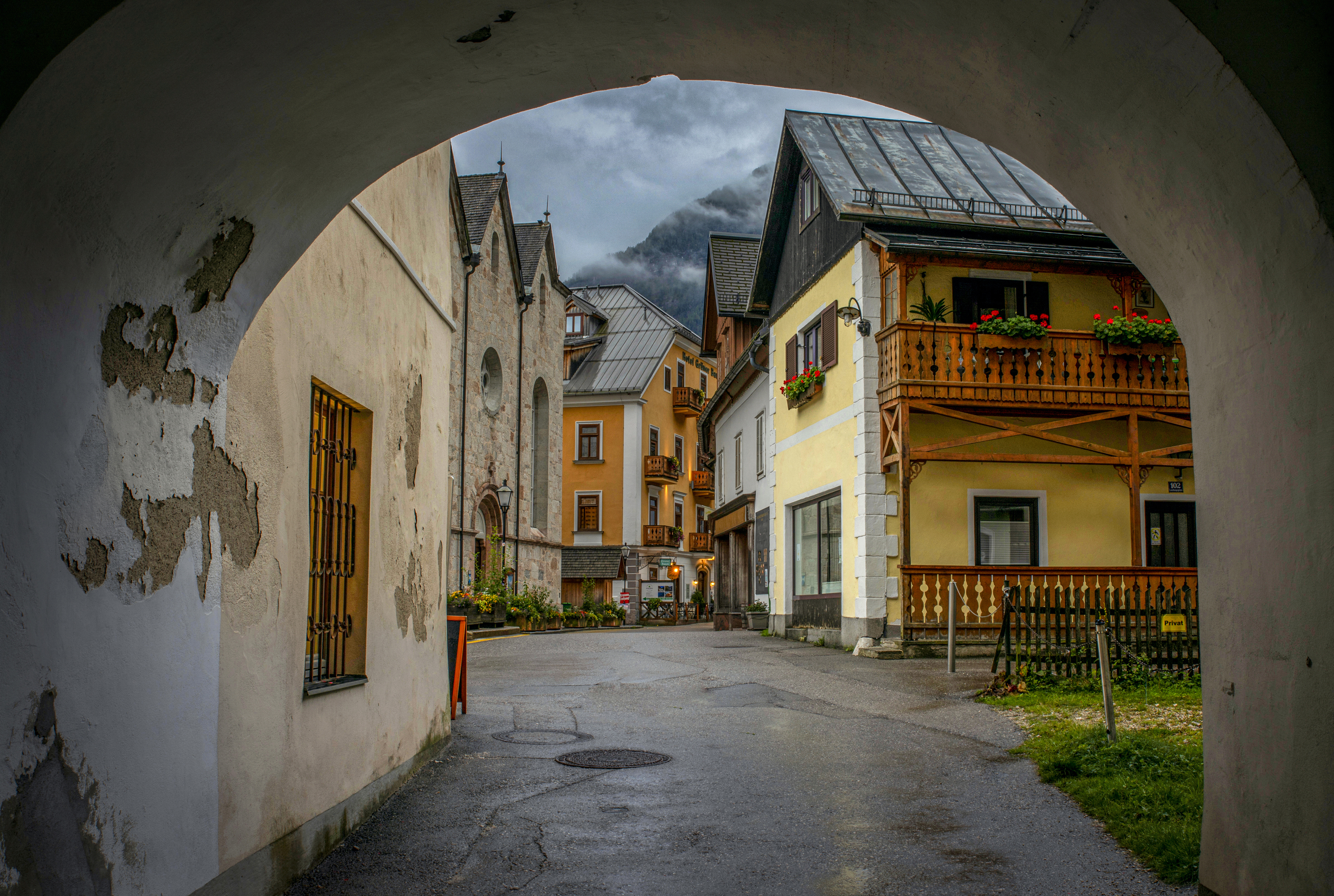 Rain, street, Austria, Татьяна Горбачева Маментьева