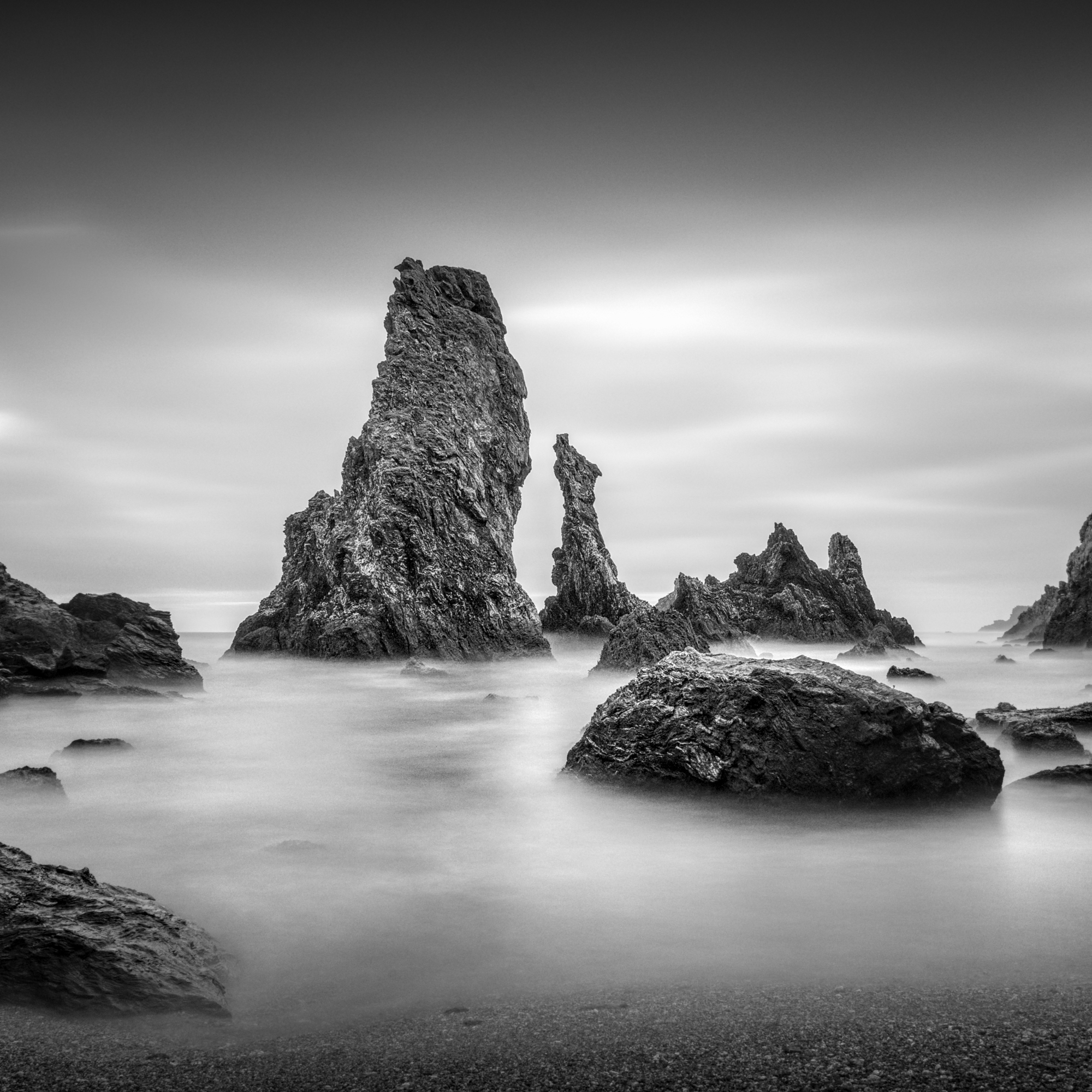 sea,square,longexposure,seascape,coastline,rocks,water, av peteghium