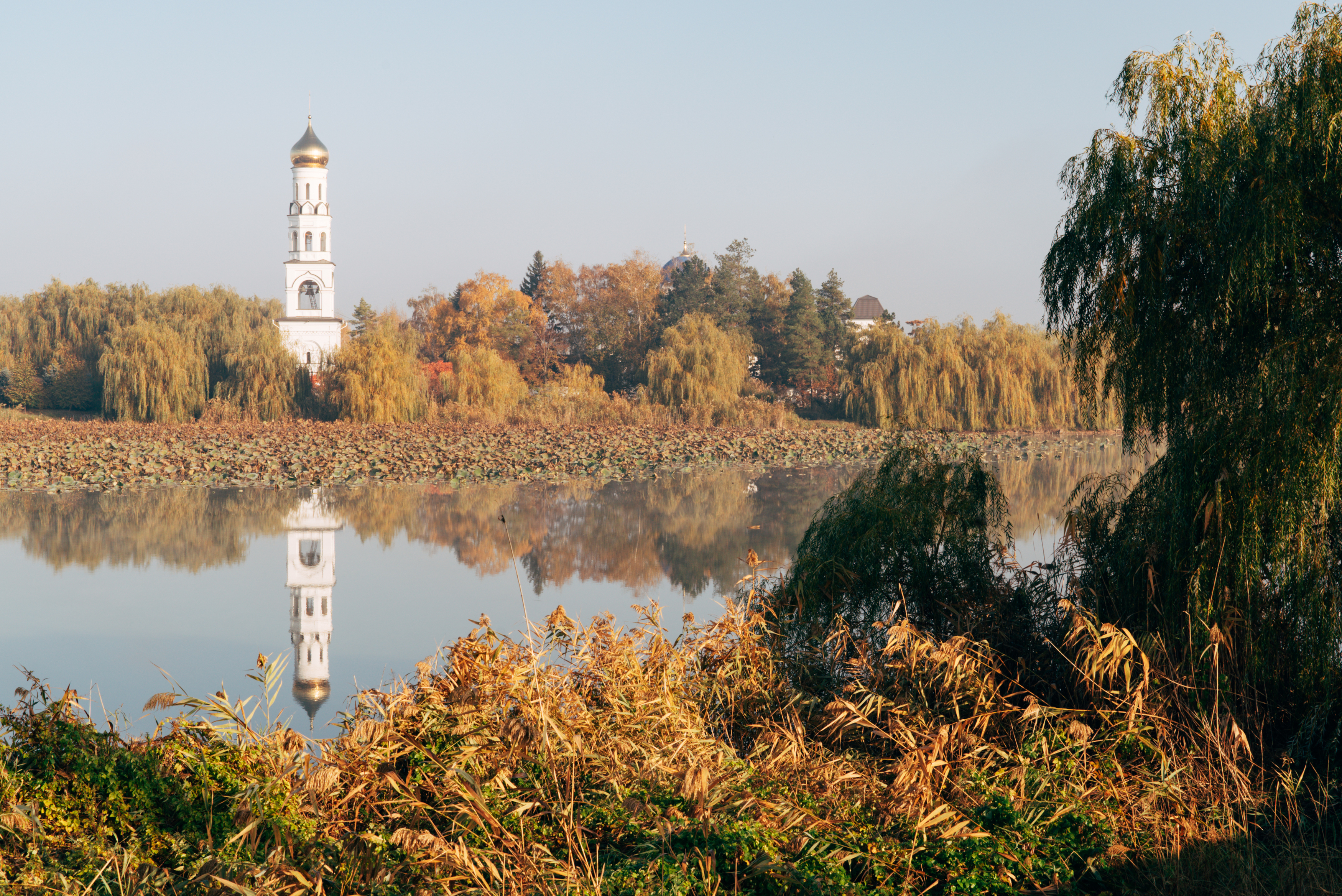 Краснодарский край, станица Пластуновскоая, женский Всецарицынский монастырь, река Сосыка, Юрий Гаврилов