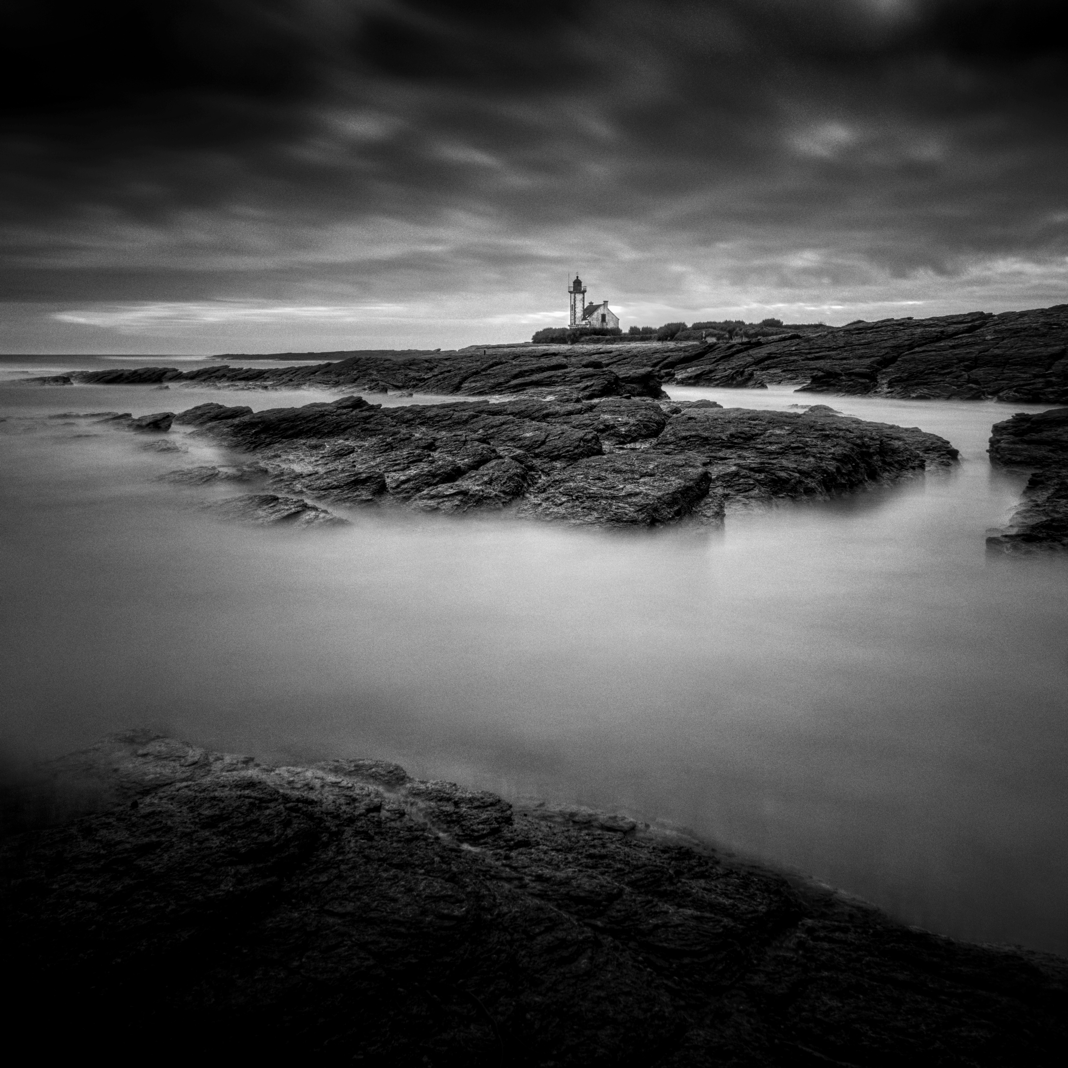 sea,square,long exposure,water,harbor,lighthouse, av peteghium