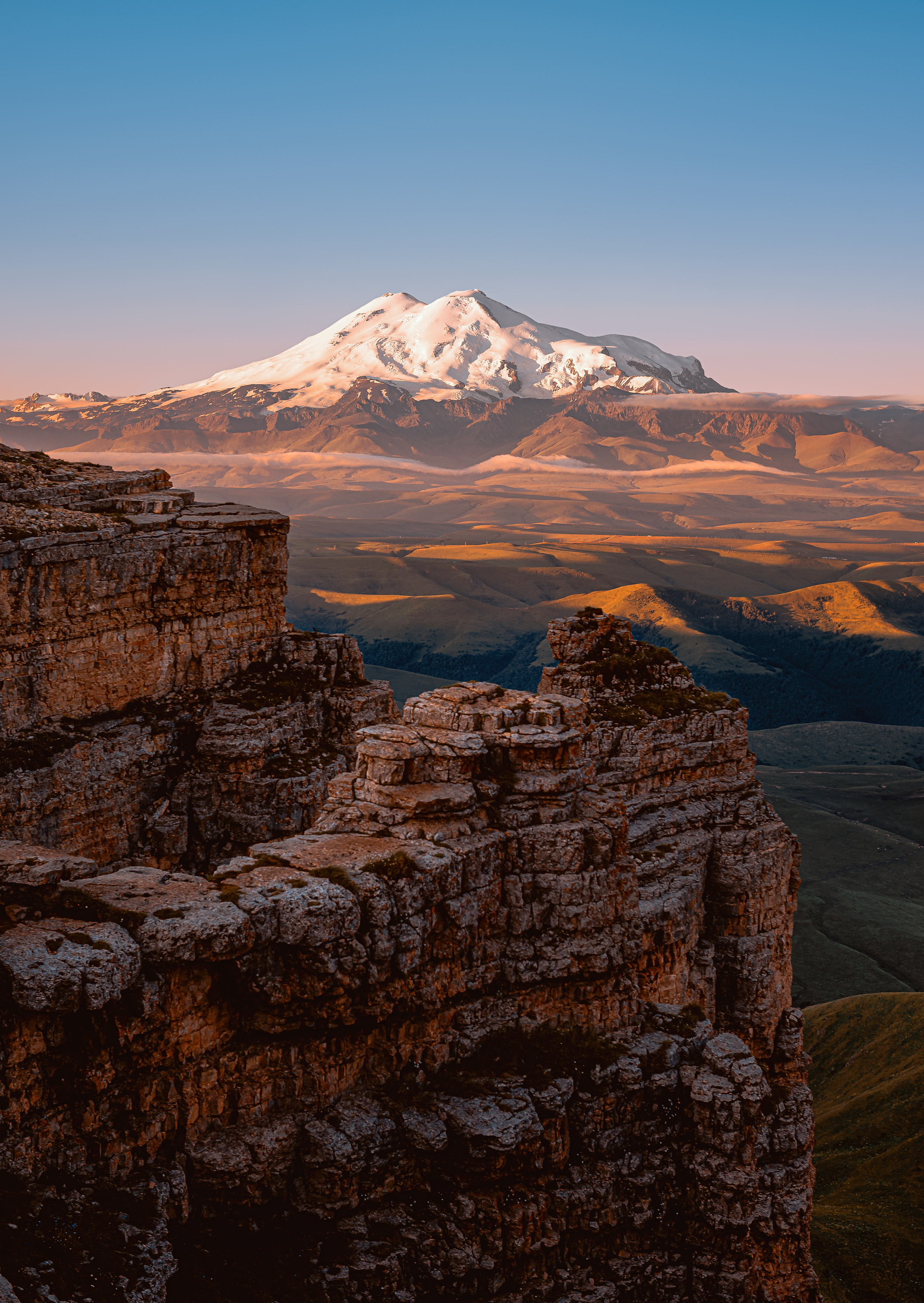 Эльбрус, плато Бермамыт, Анастасия Мазурева