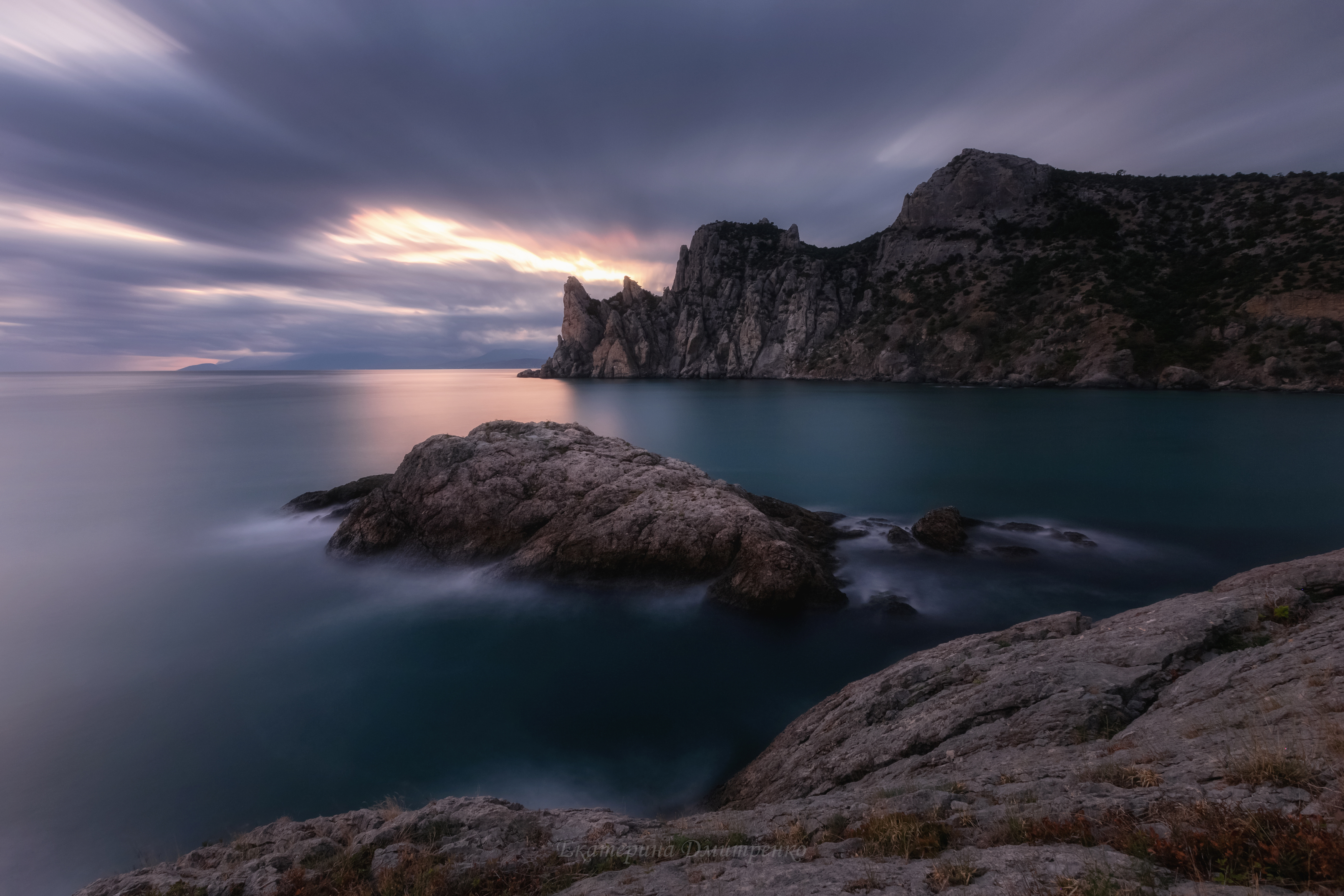 крым, пейзаж, море, длинная выдержка, морской пейзаж, crimea, landscape, новый свет, Дмитренко Екатерина