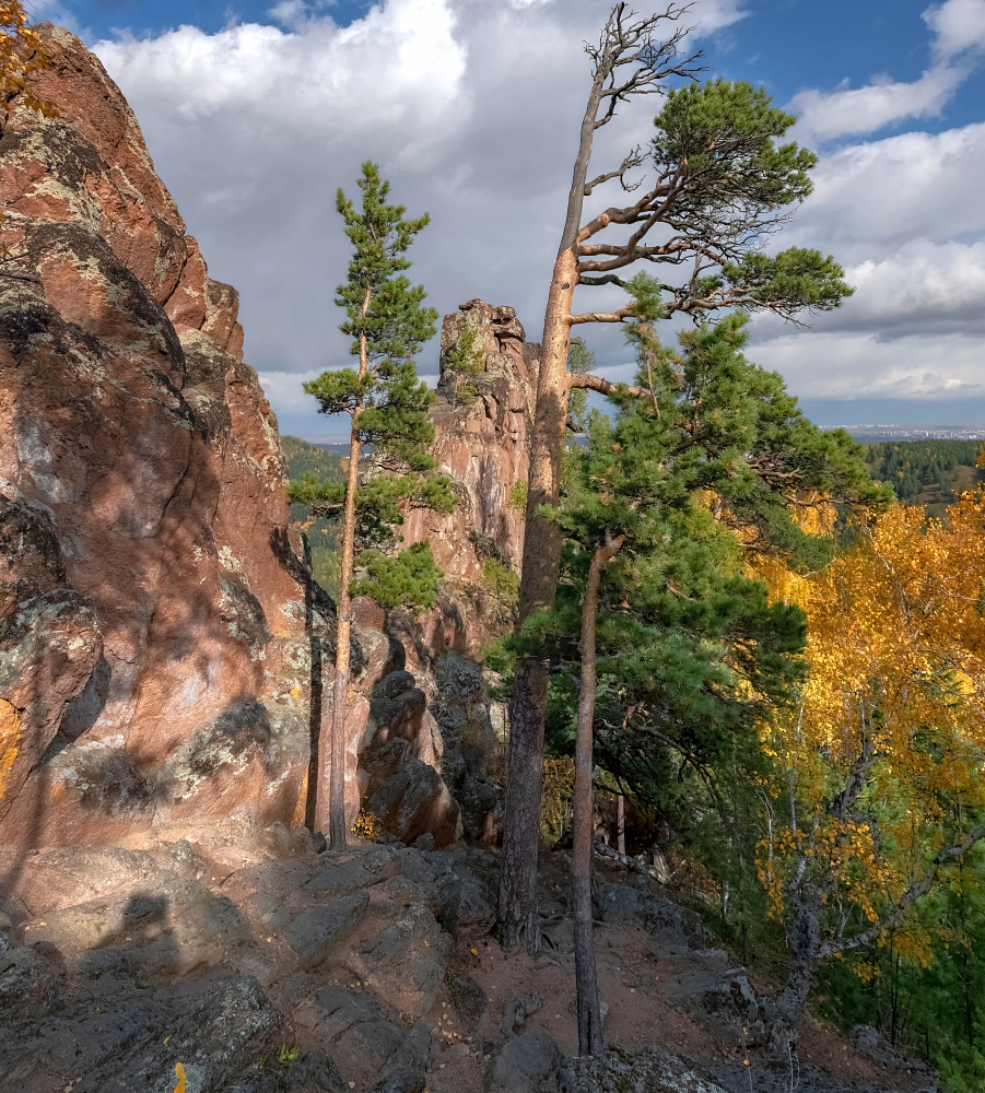 столбы, осень,енисейская сибирь, китайская стенка, Фомина Марина