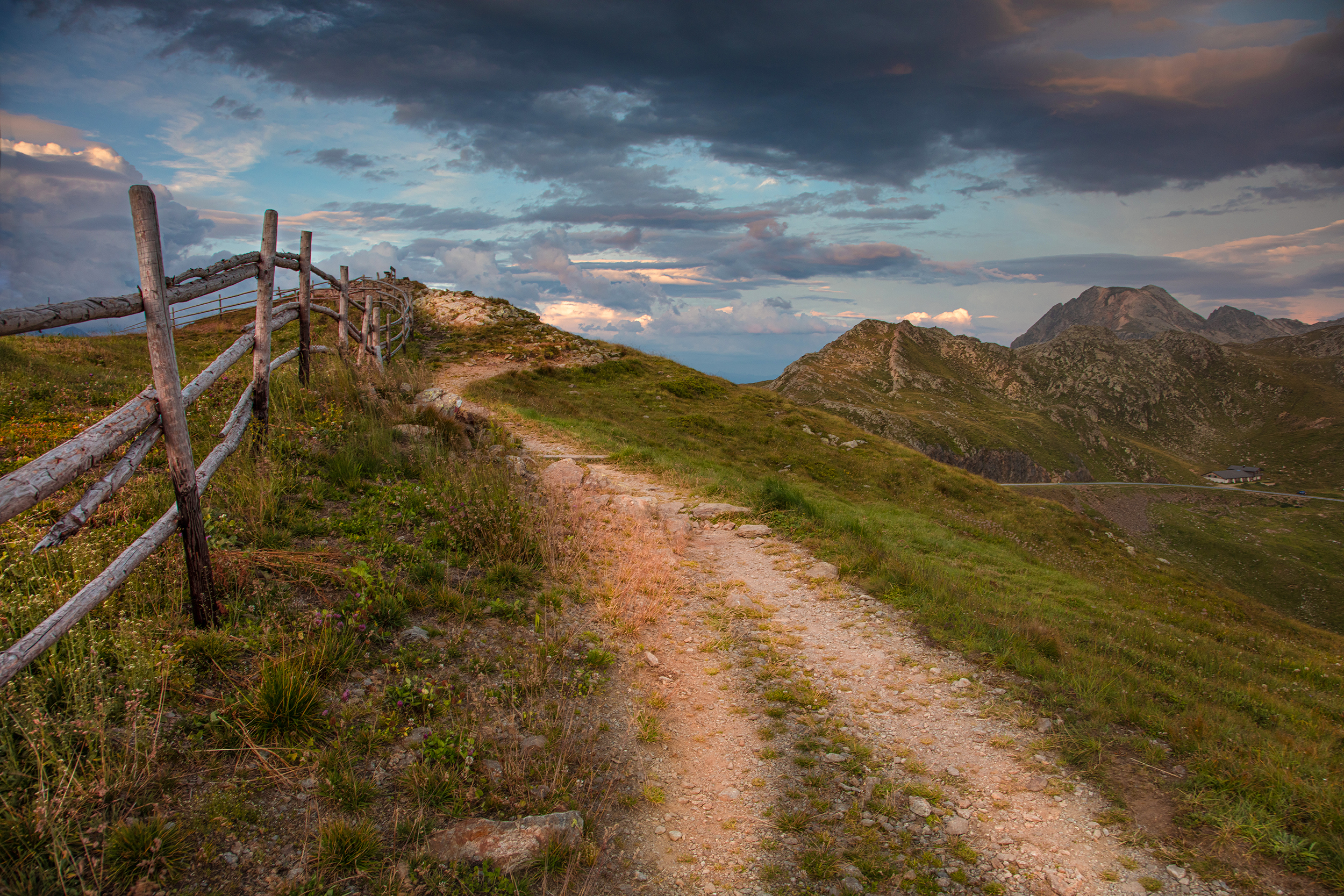 alps, mountains, winter, austria, alps, 5dsr, cloud, sunset, way, heven,  Gregor