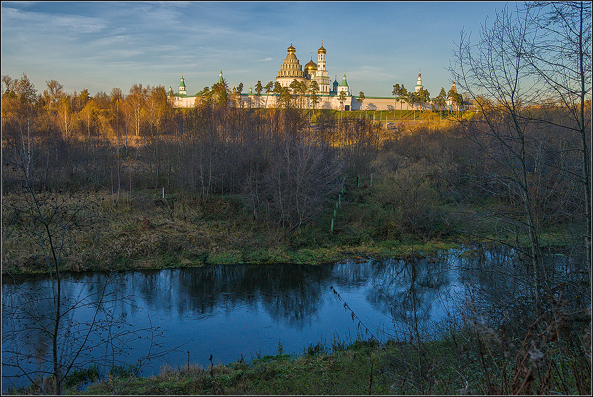 московская обл.,октябрь, вечер, р.истра, АНАТОЛИЙ ДОВЫДЕНКО