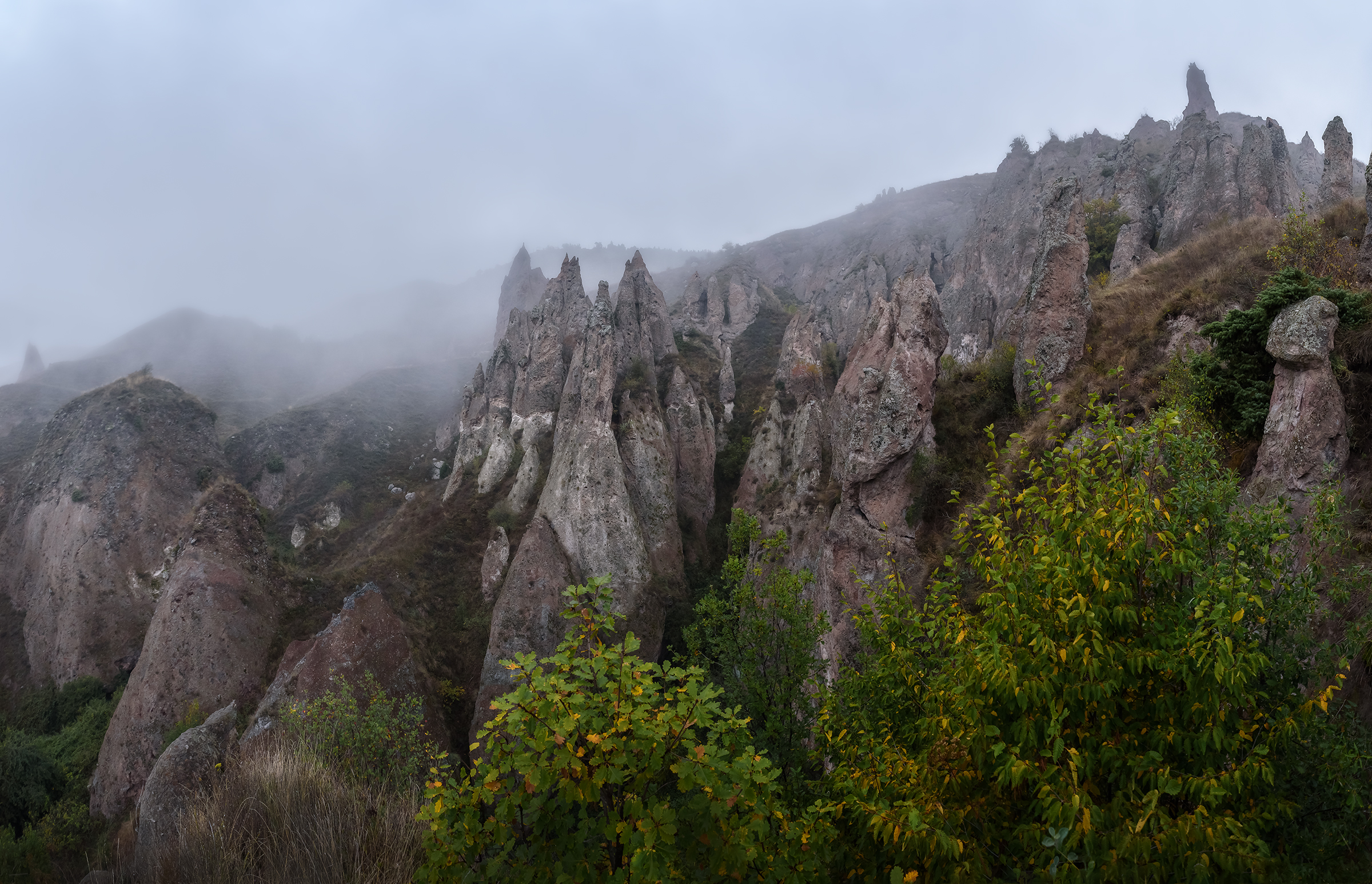 кавказ, горы, осень, армения, горис, утро, рассвет, останцы, Zakharov Armen