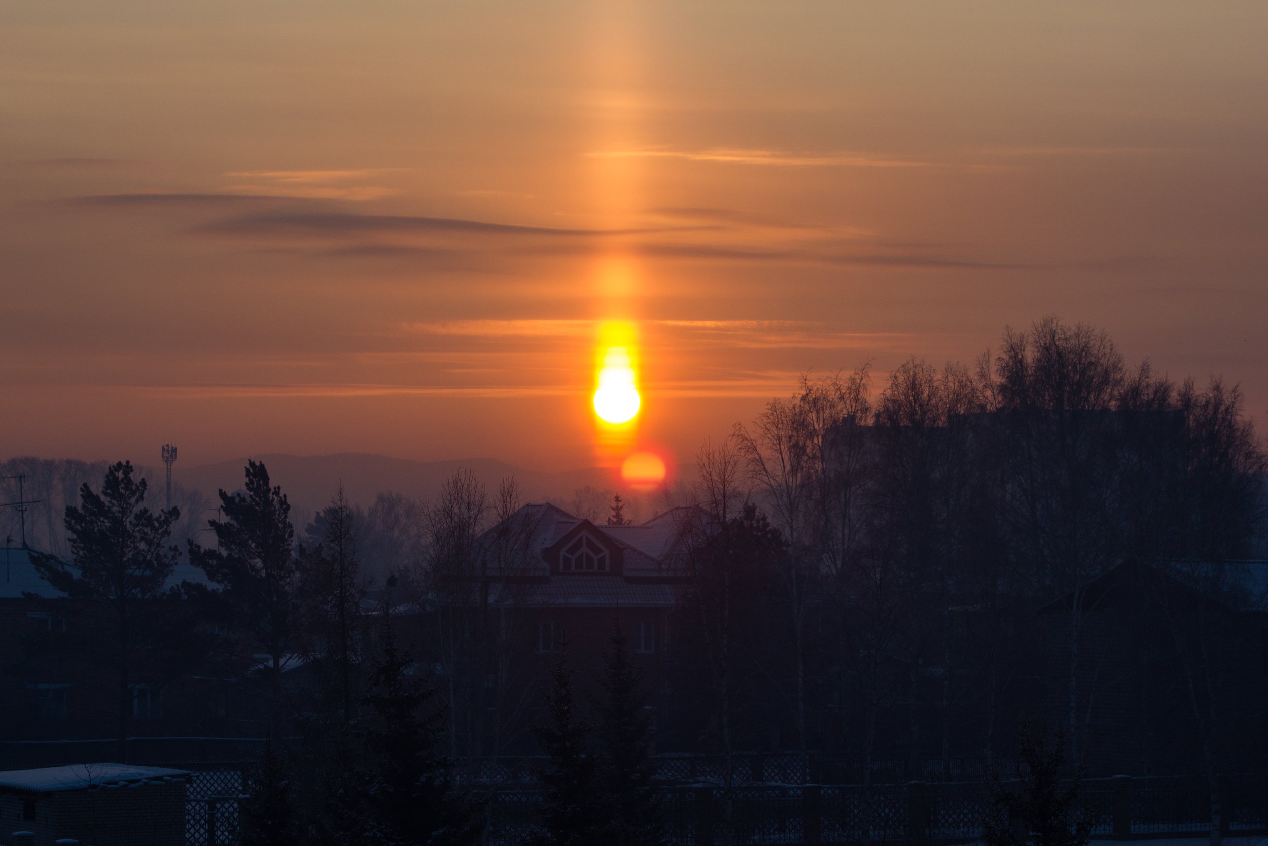 Morning, Siberia, Snow, Sun, Sunlight, Sunrise, Winter, Вероника Харчева