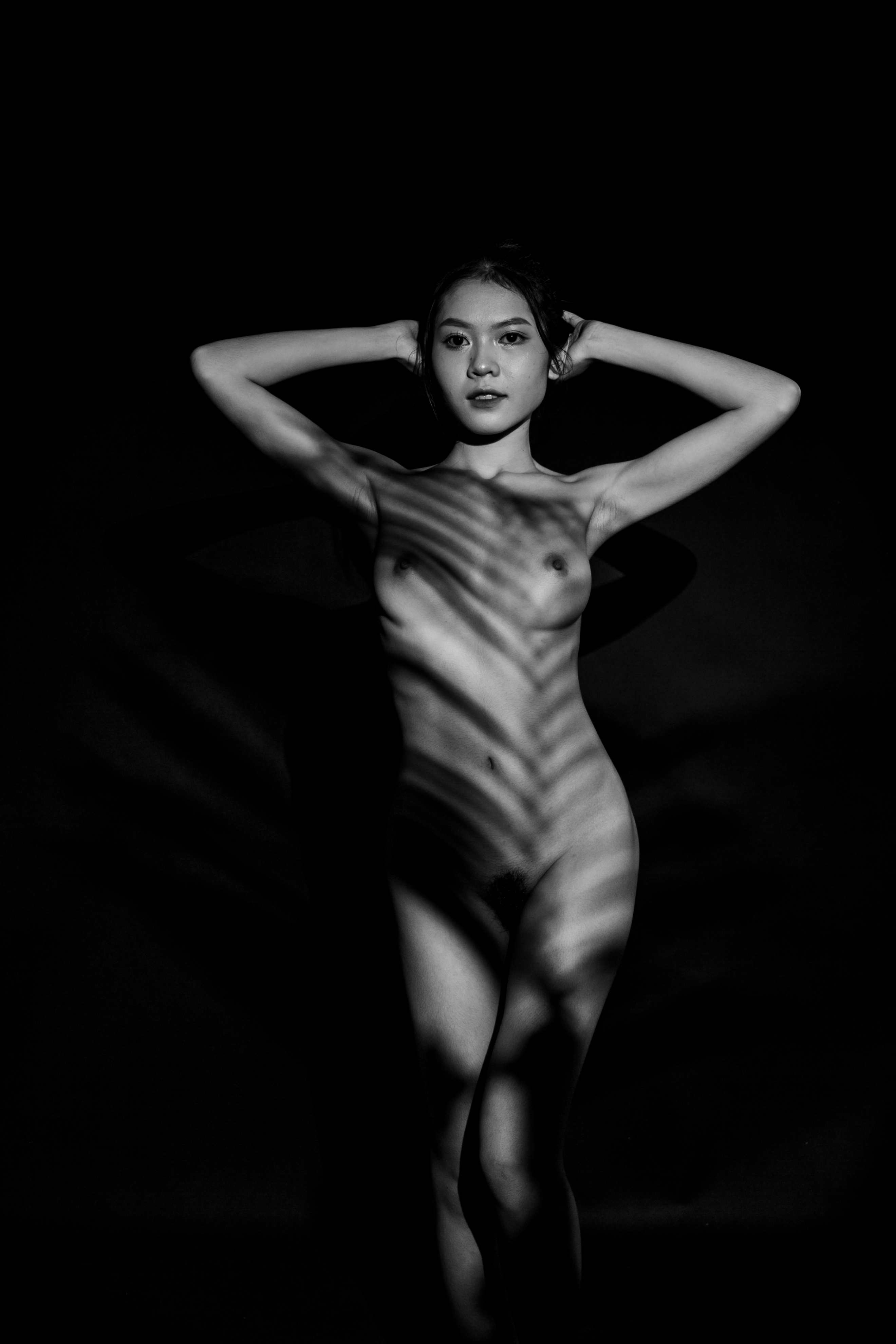 Body line, bw, nude art, Tran Van Truong