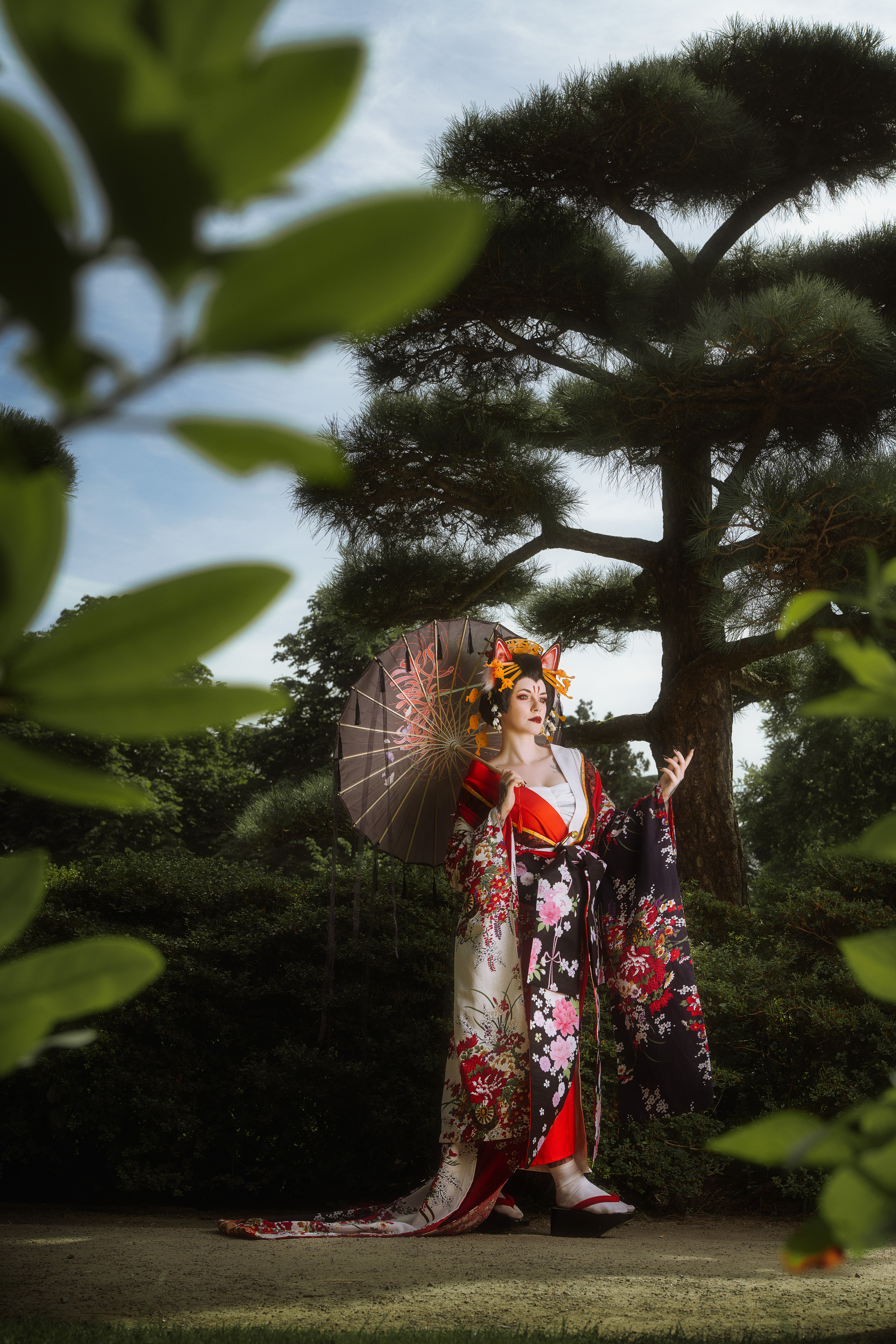 гейша япония сад косплей geisha japan cosplay, Евгений Артёменко