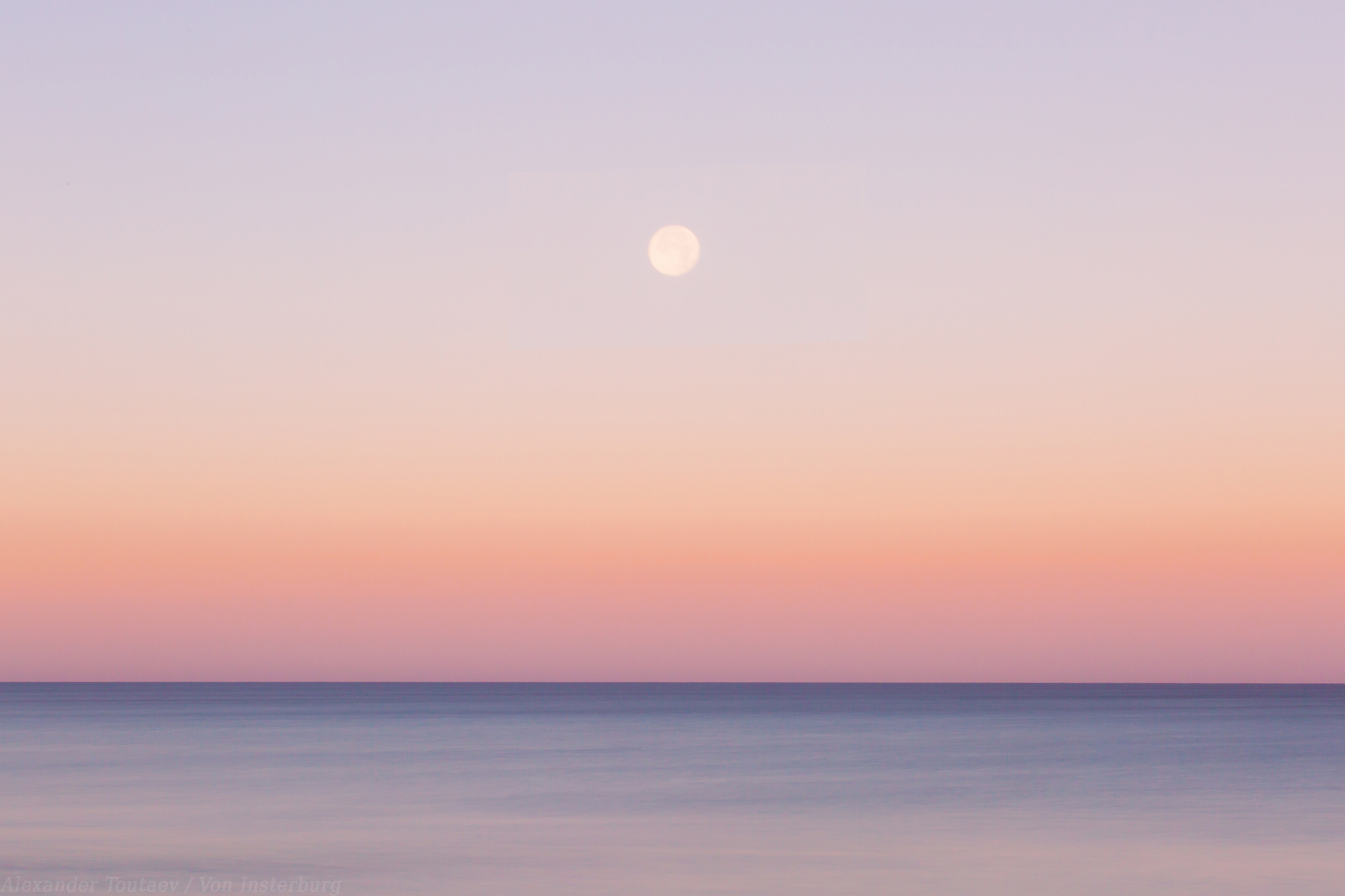 landscape, seascape, minimalism, minimal, moon, sunrise, horizon, sea shore, sea cost, baltic coast, пейзаж, море, балтийское море, минимализм, рассвет, луна, , Alexander Toutaev