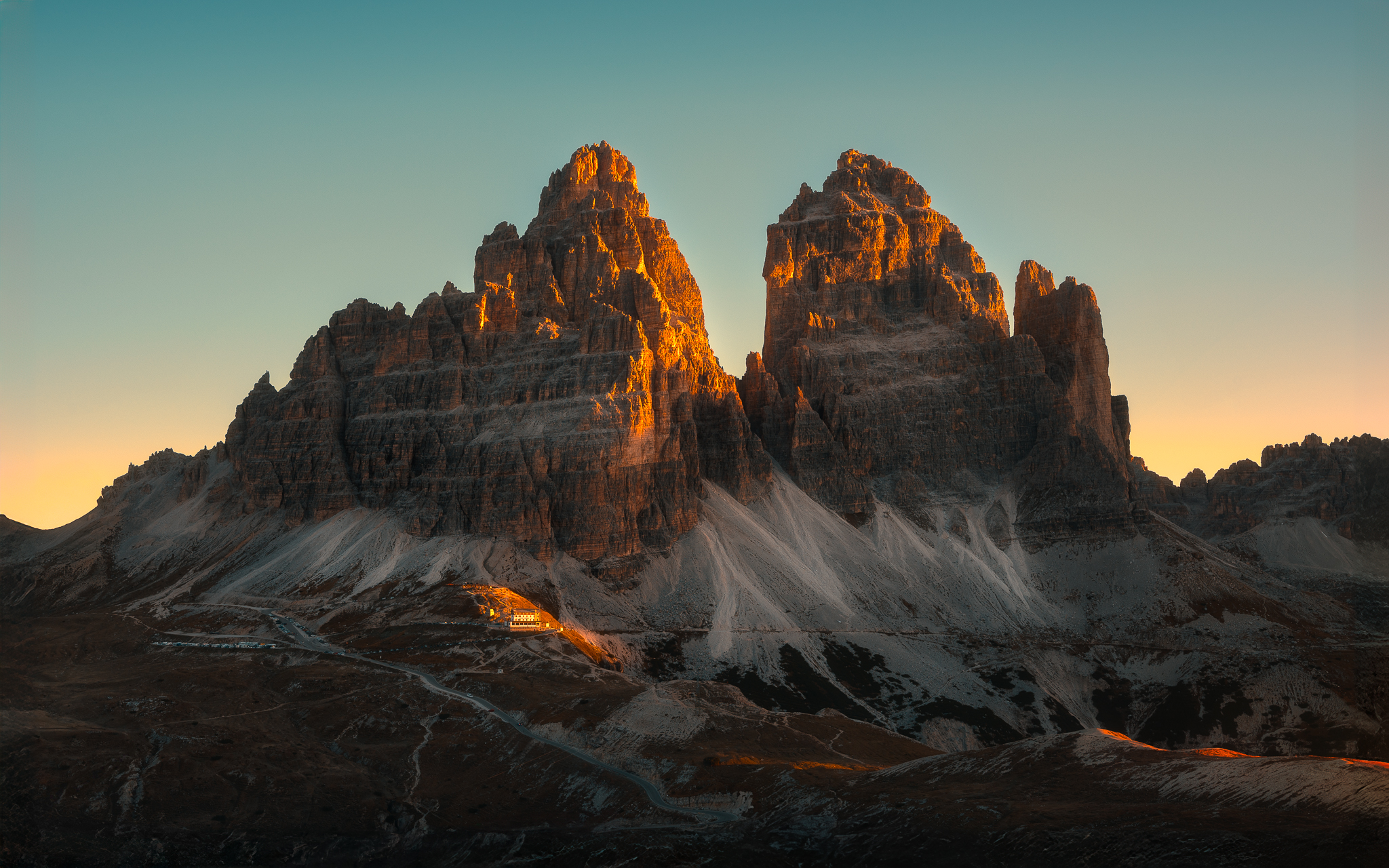 #landscape #nature #mountain  #sunrise #sunset #sundown #peak #italy #nature #light, Gialopoulos Anastasios