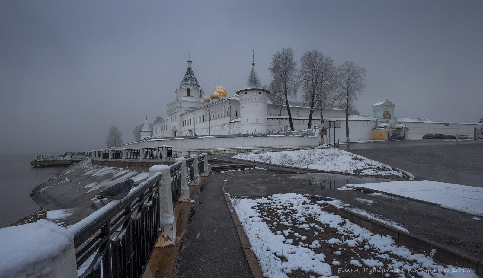 кострома, город, архитектура, ипатьевский монастырь, снег, Елена Рубинская