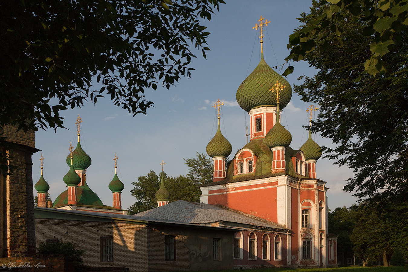 переславль-залесский, город, архитектура, храм, собор, церковь, Анна Цветковская