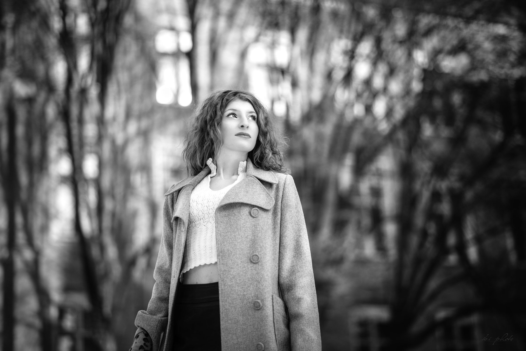 Architecture, Portrait, Red hair, Woman, Izabela Bilinska