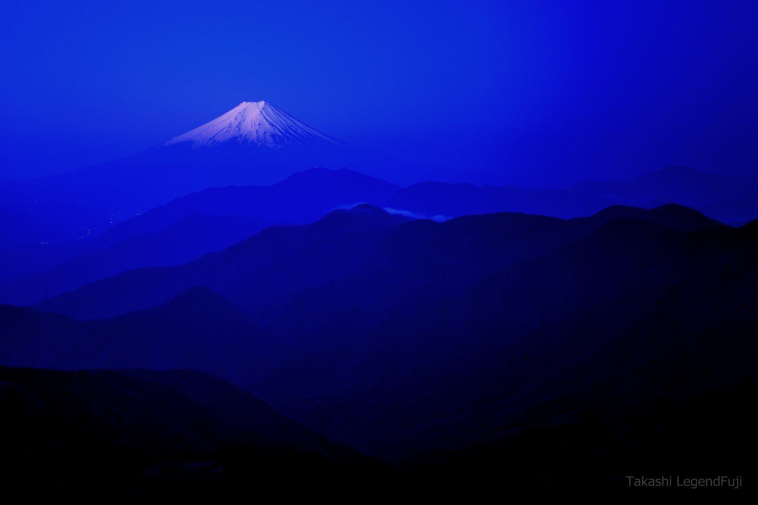 Fuji,mountain,Japan,dawn,blue,snow,white,layer,beautiful,landscape,view,, Takashi