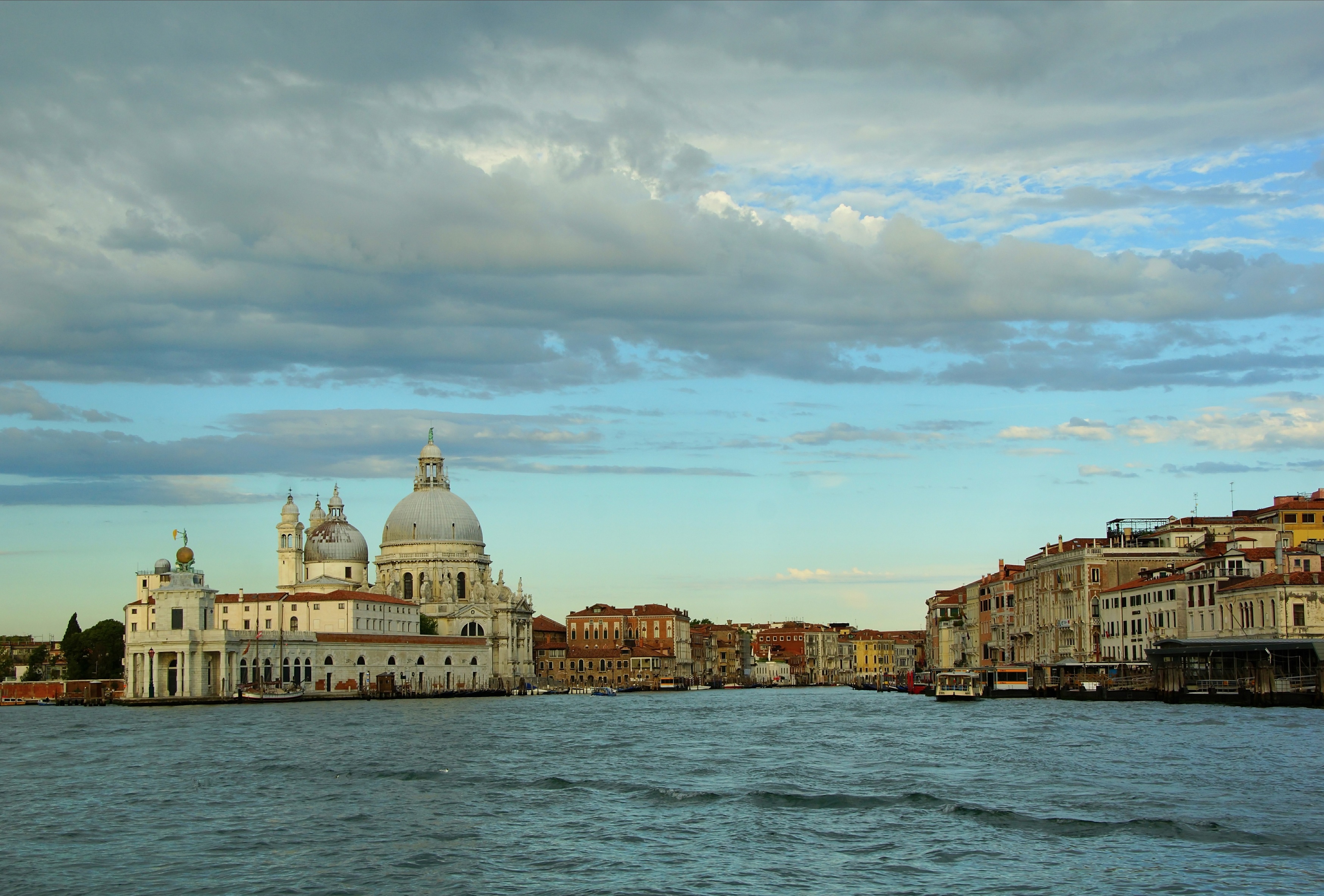 morning, city, canal, lagoon, church, cathedral, sky, landscape, architecture, history,  Сергей Андреевич