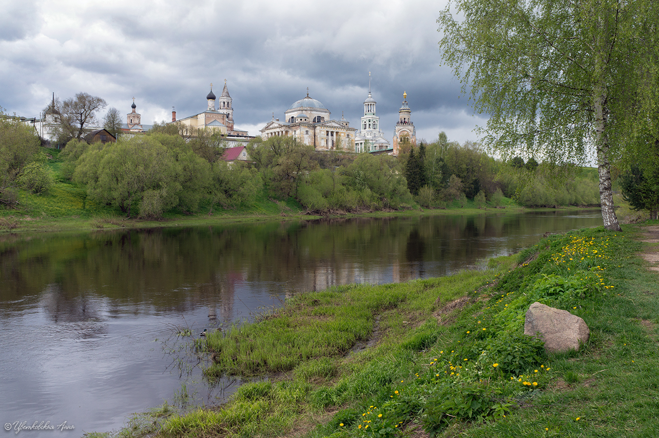 торжок, город, весна, храм, Анна Цветковская