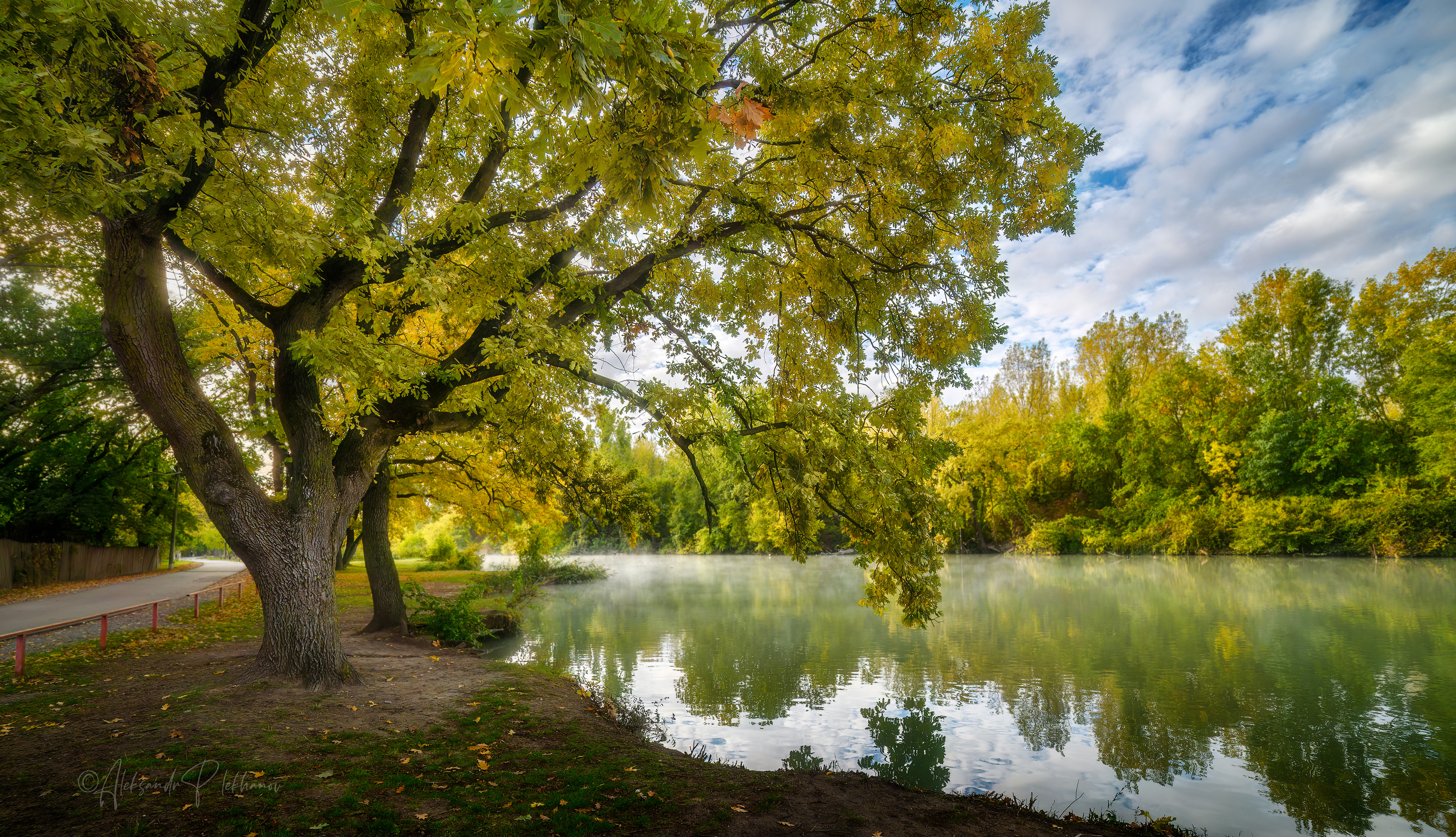 осень, панорама, Плеханов Александр