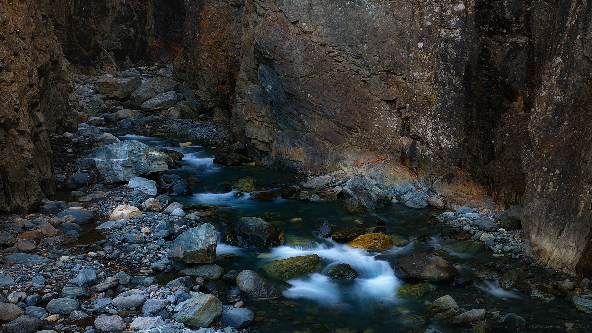 природа пейзаж горы скалы река камни вода, Serj Master