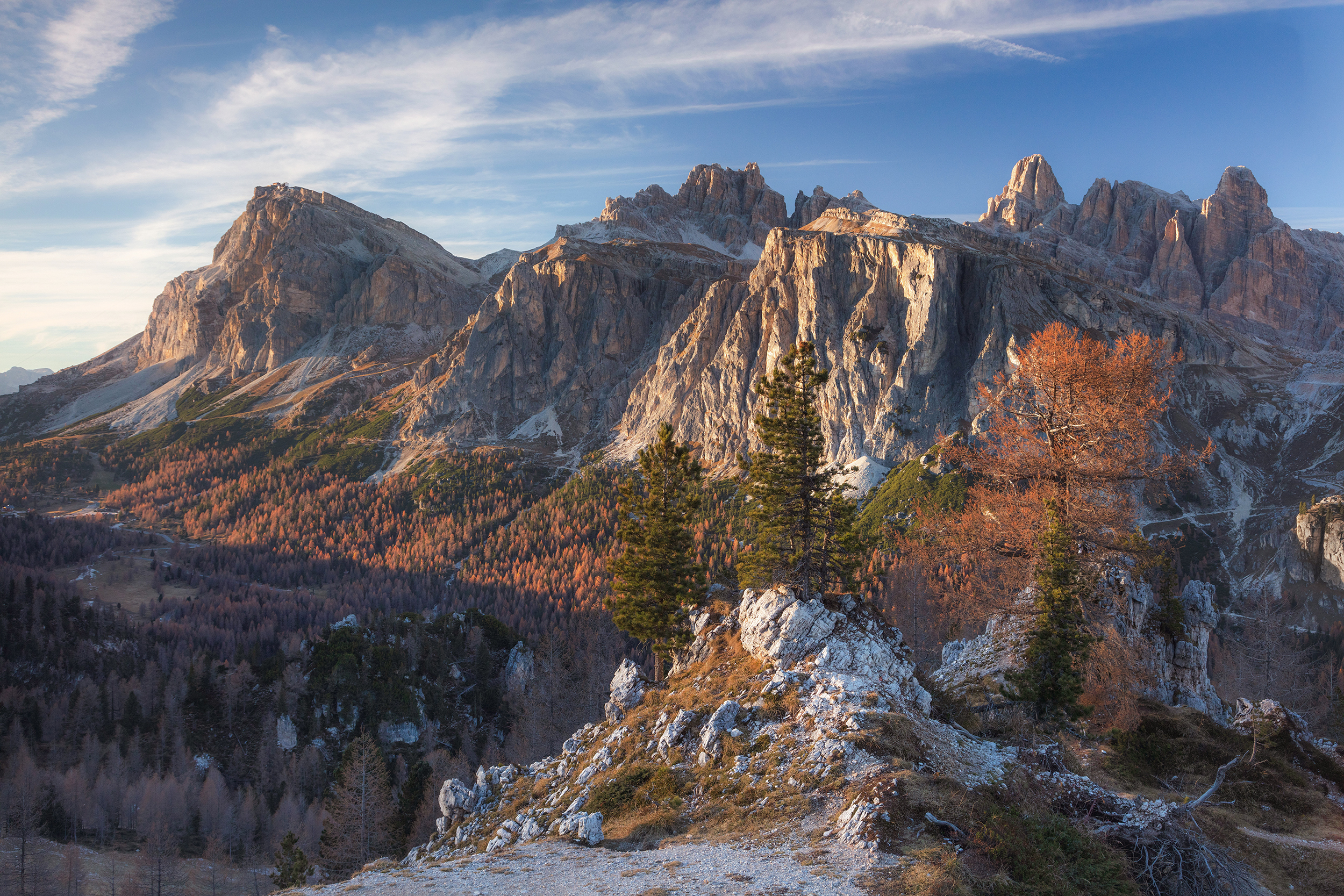 alps, mountains, italy, autumn, dolomites, sunset,  Gregor