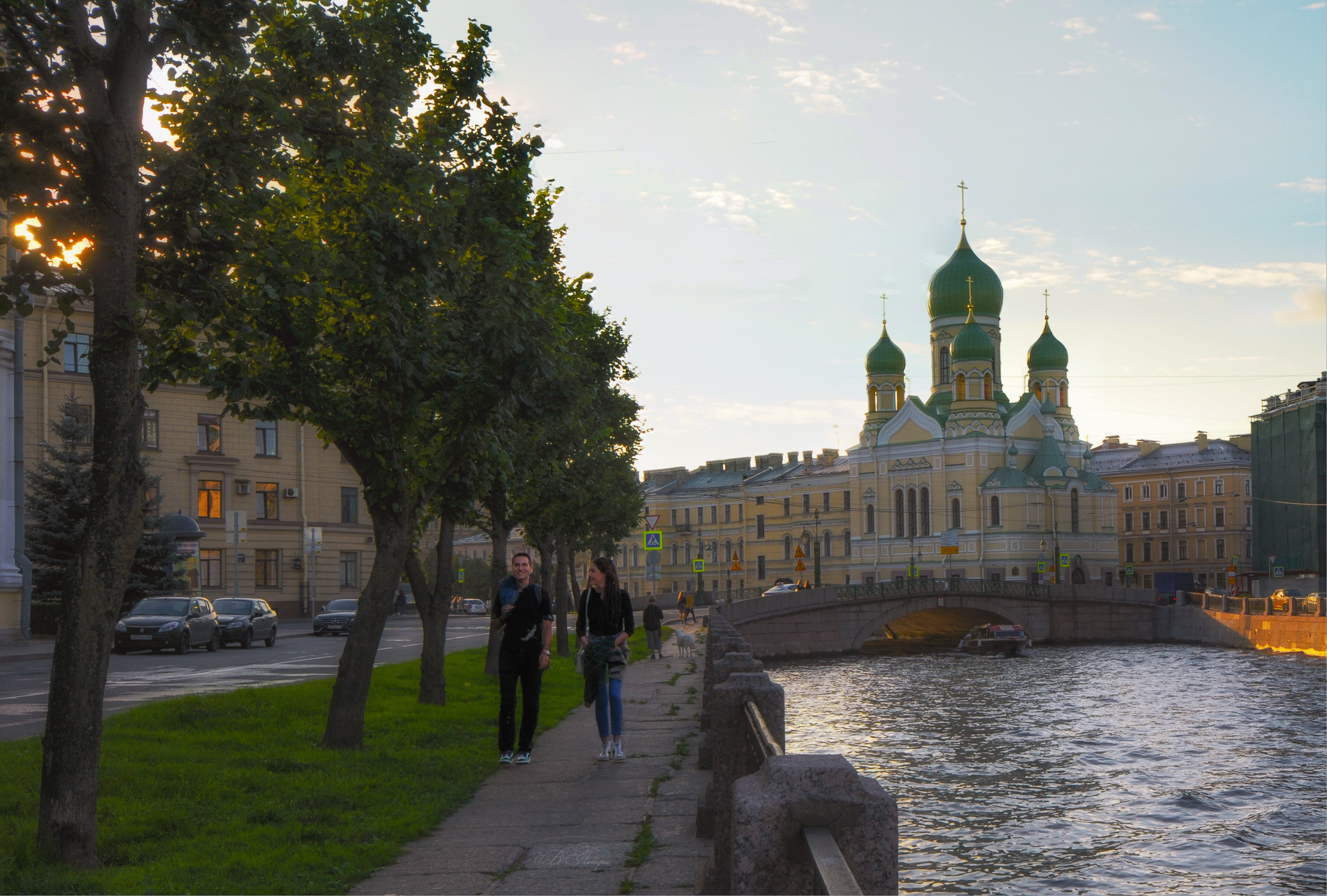 улица люди канал церковь, Вера Петри