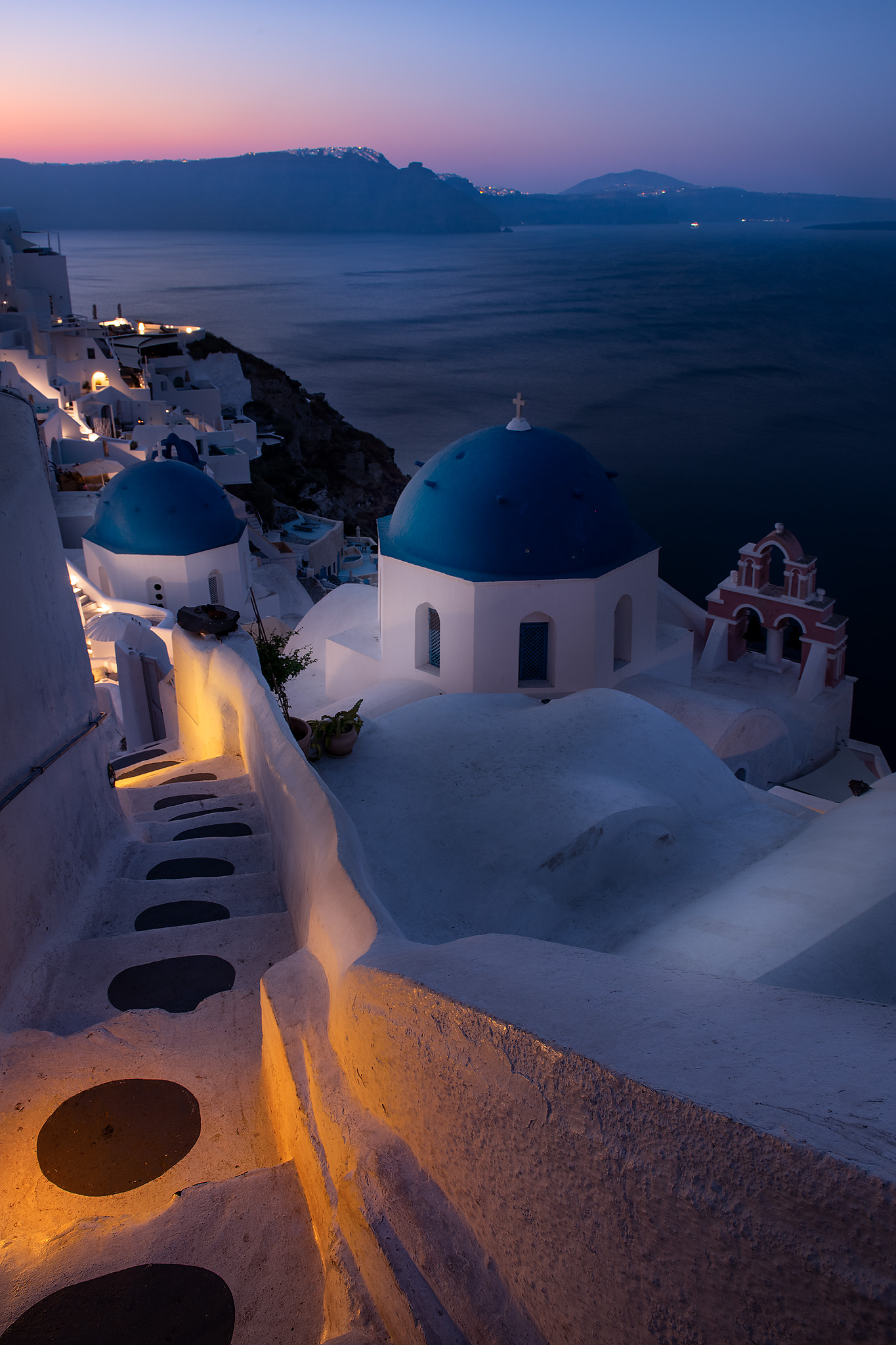 santorini, greece,sea, vertical, church,village,, Gubski Alexander