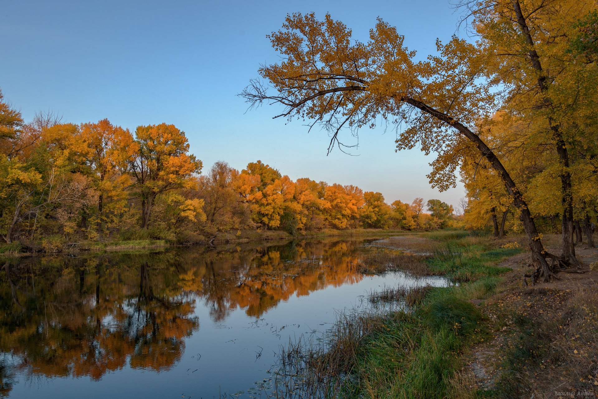 река урал, орск, осень, природа, Vasilyev Andrey