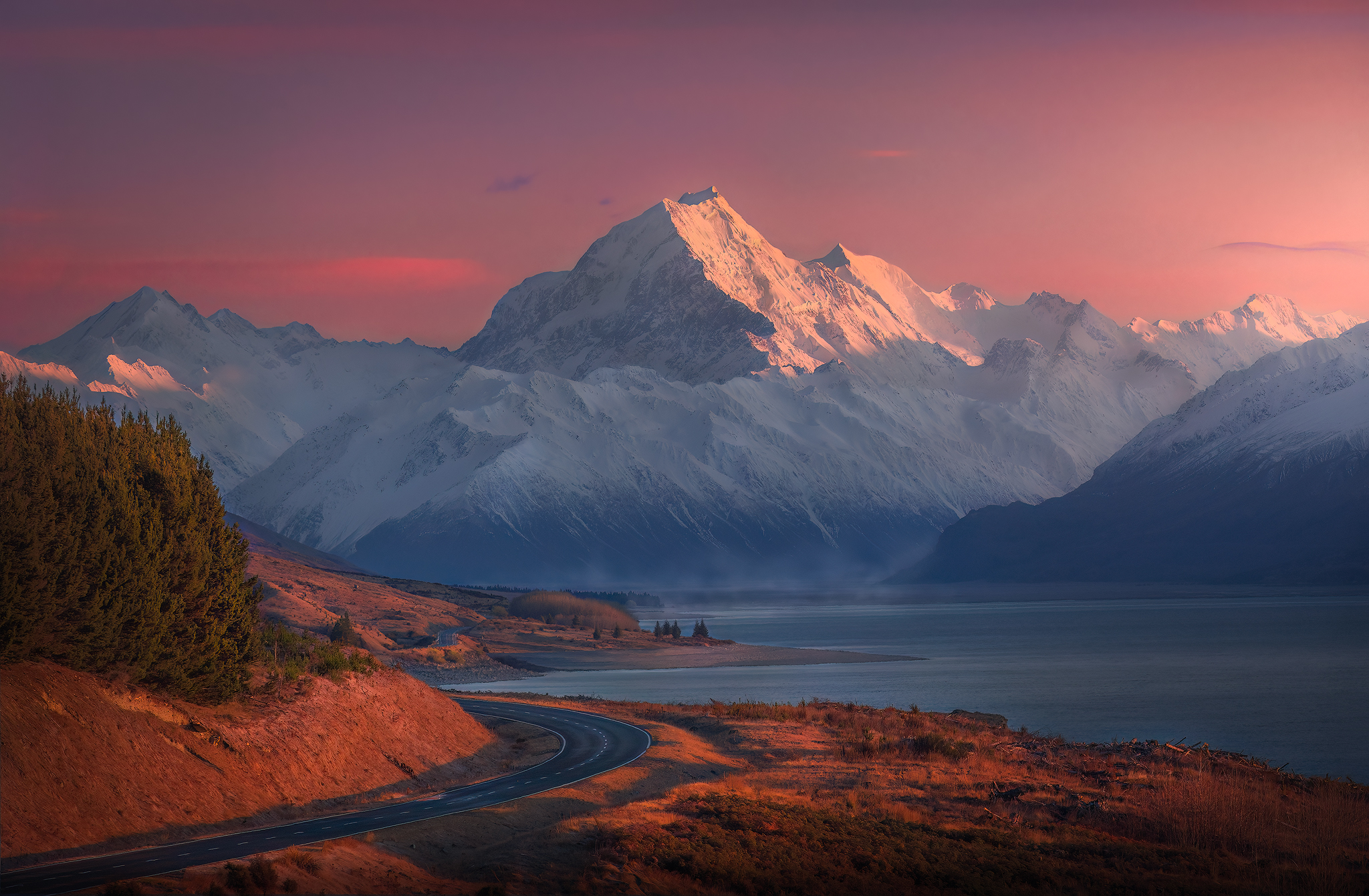 Landscape, new zealand, outdoors, Lukas Trixl