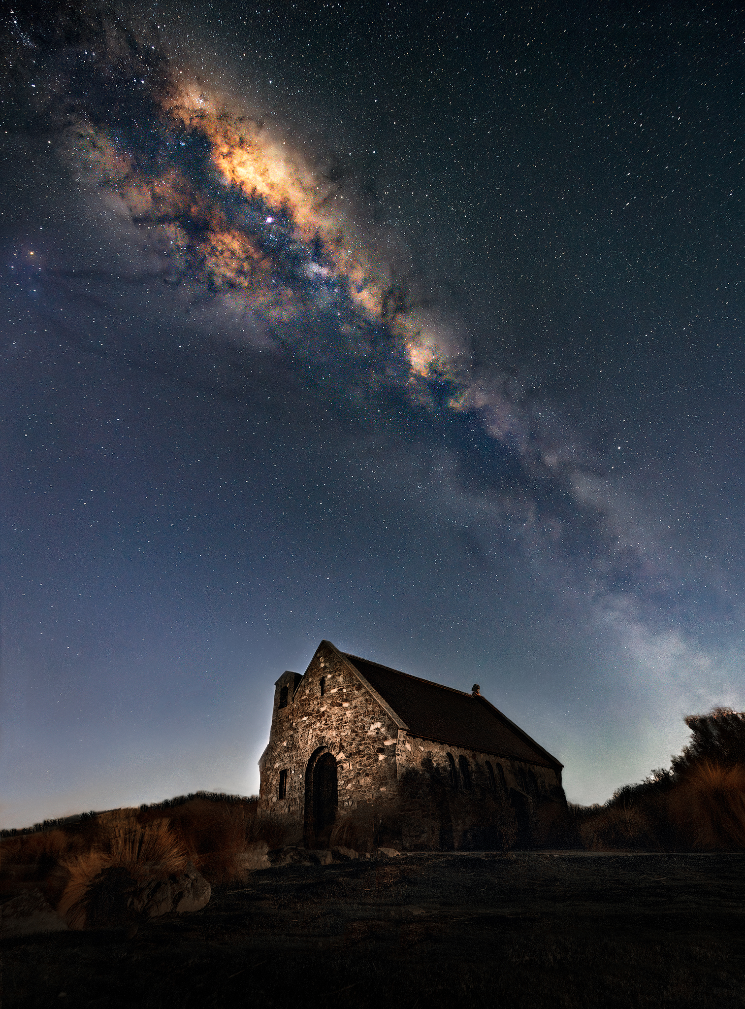 New Zealand, astrophotography, milky way, lake tekapo, travel, outdoors, Lukas Trixl