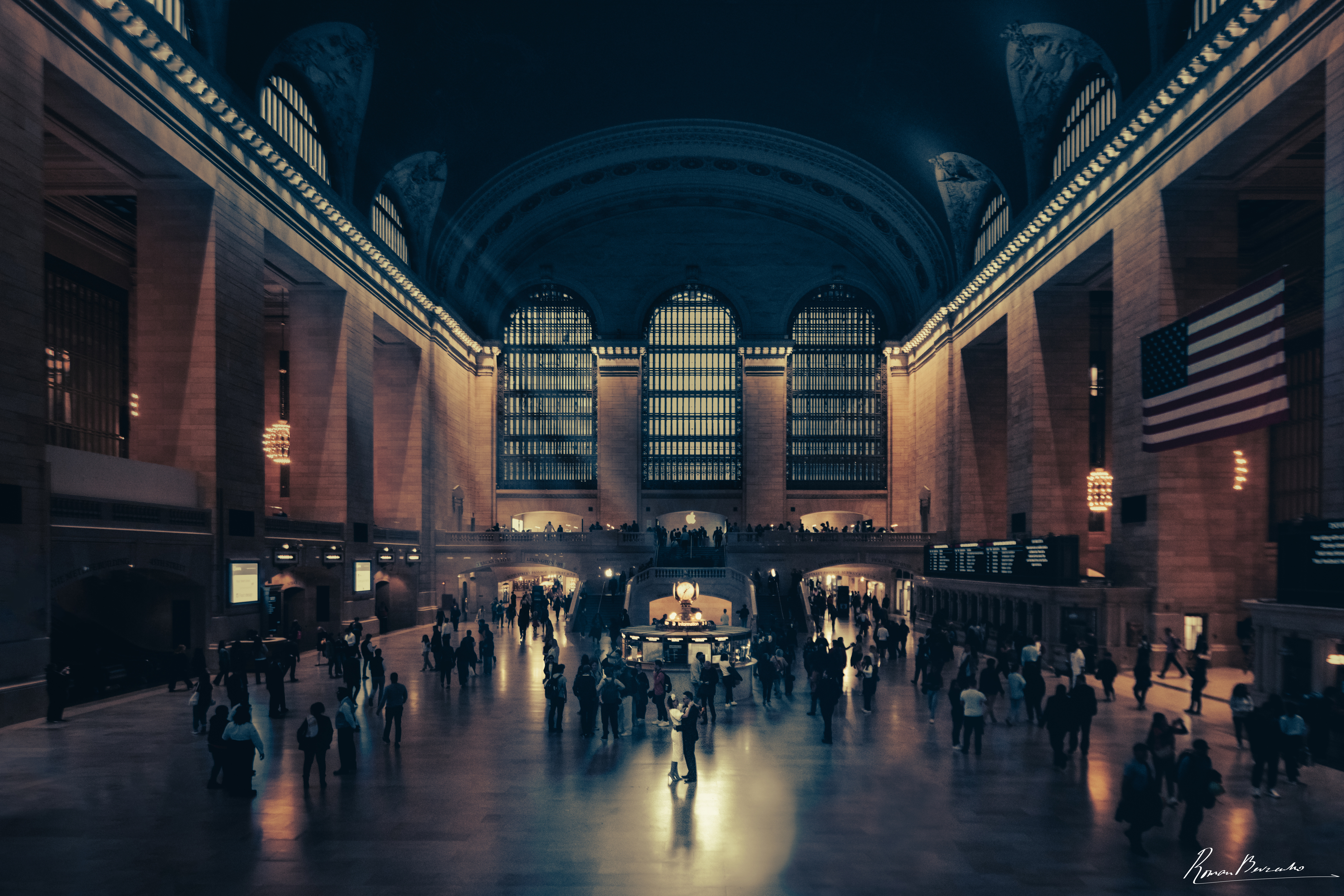 nyc, new york, grand central, station, railway station, Bevzenko Roman