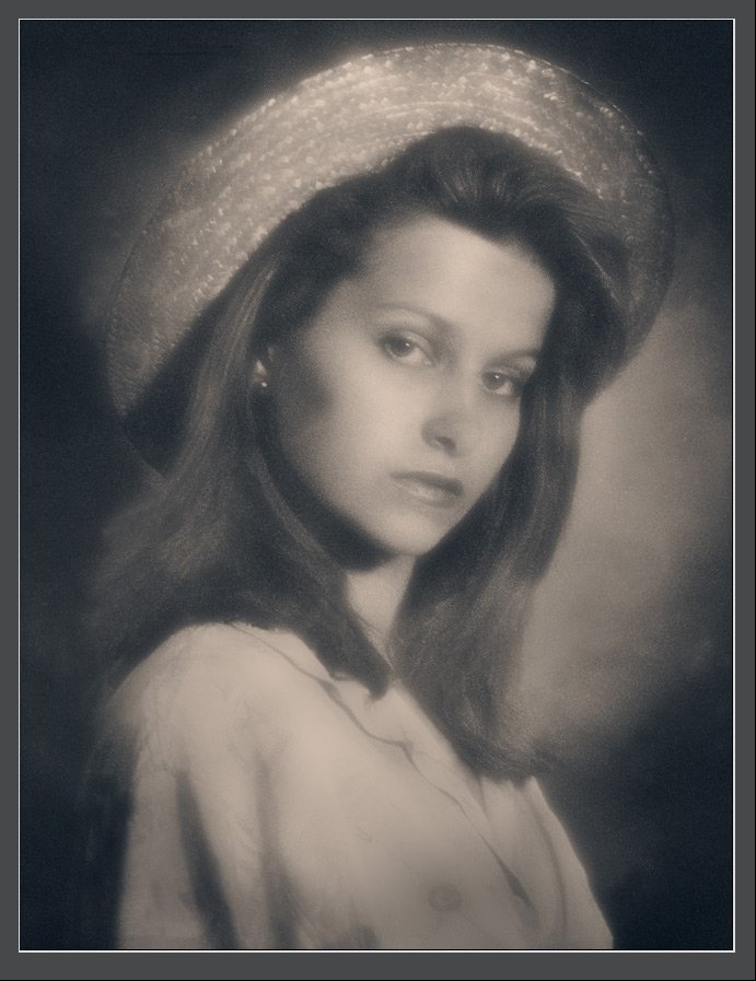 девушка, портрет, софт, Александр Авилов