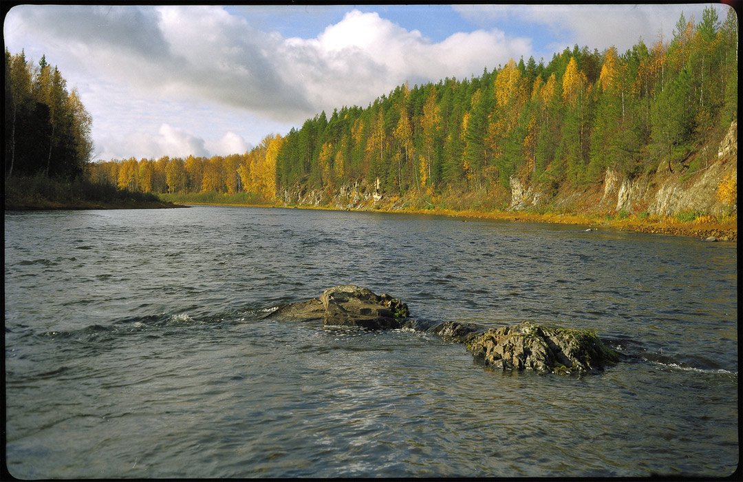 осень, река, большая сосьва, северный урал, Alexander Gil