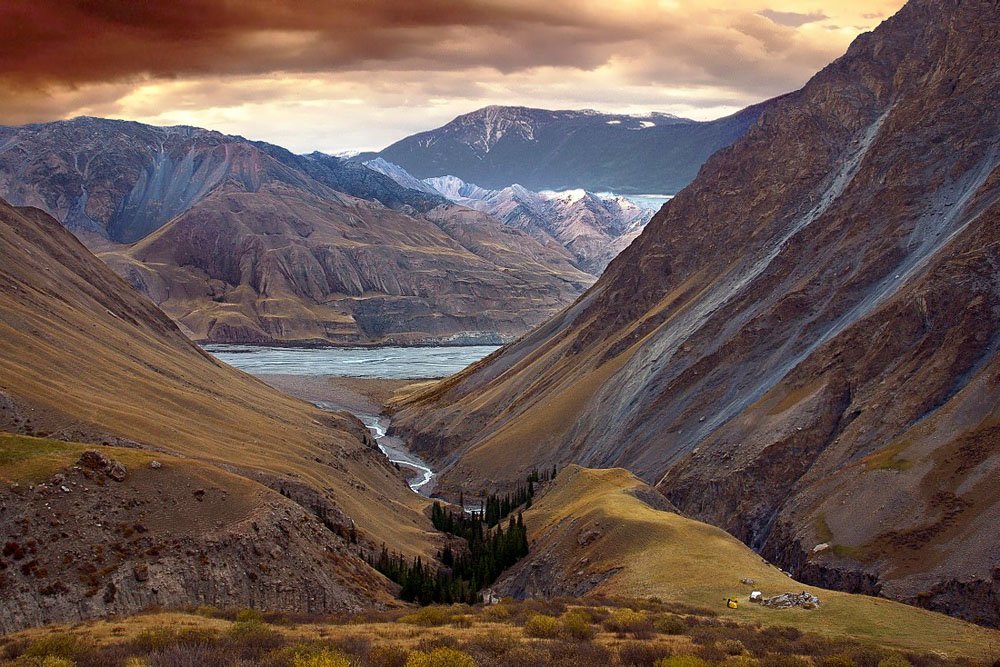 горы, реки, киргизия, тянь-шань, Tina Grach