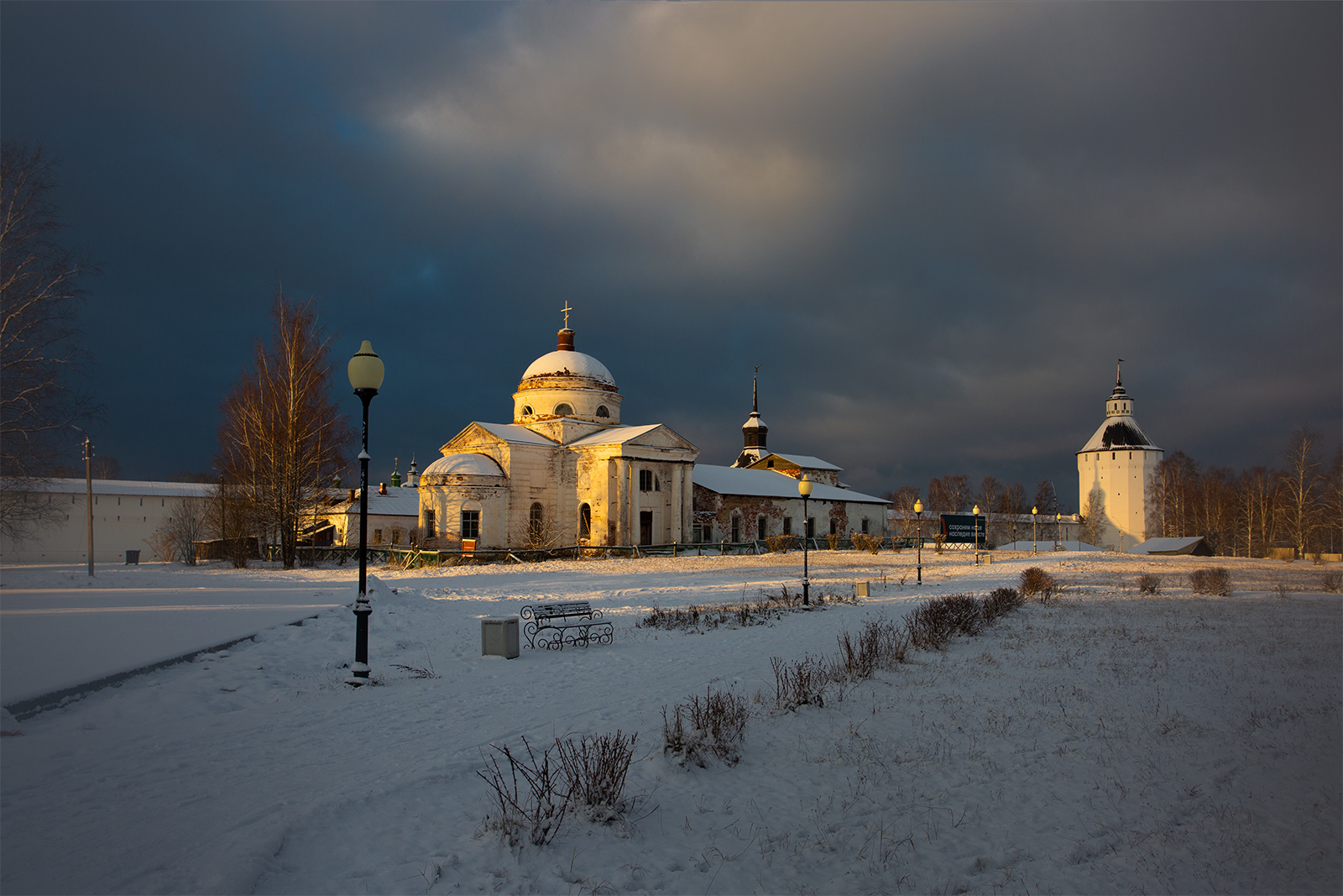 кириллов, церковь, храм, зима, Наталия Колтакова