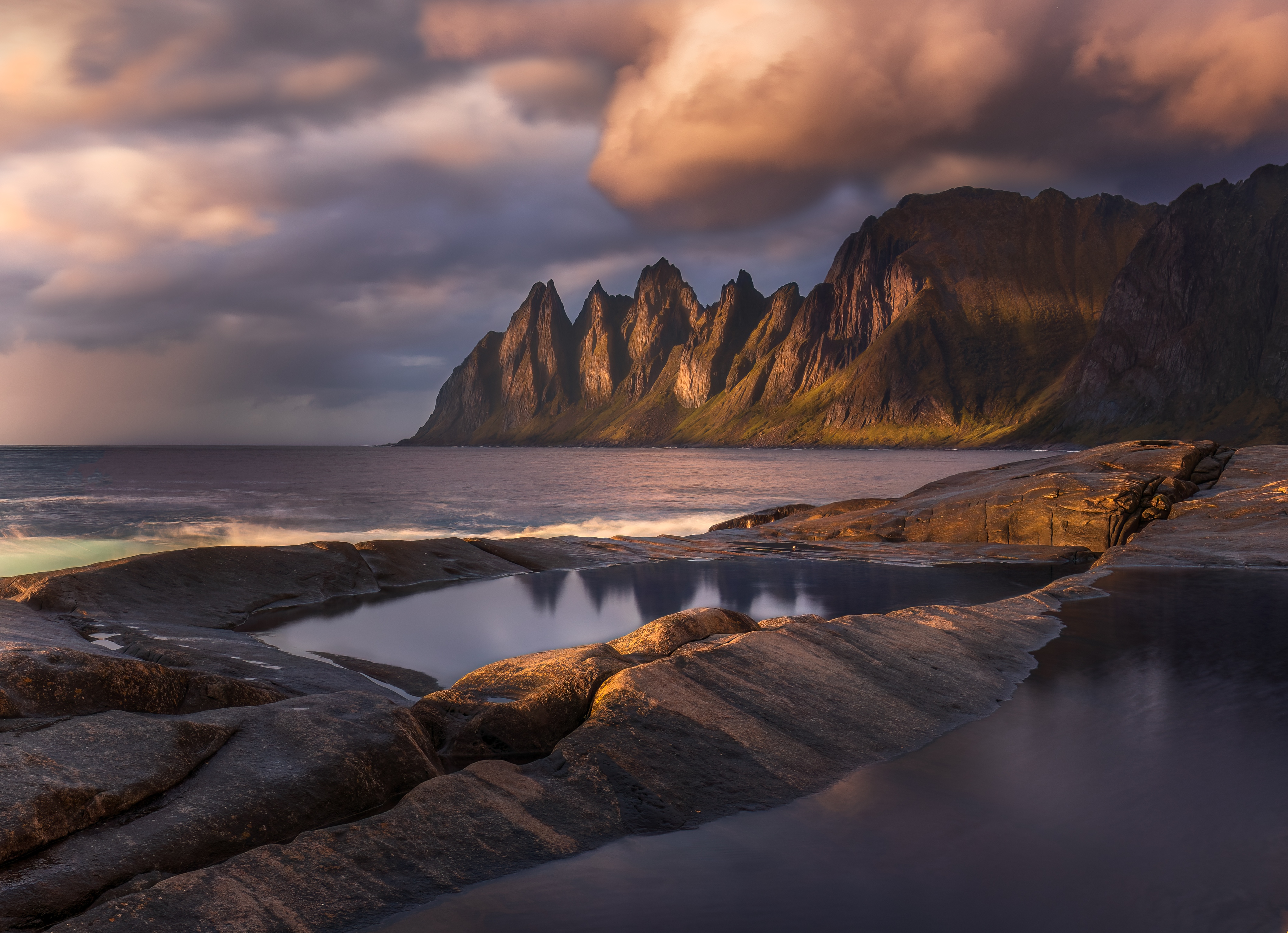 Senja, tungeneset, norway, sunset, Lukas Trixl