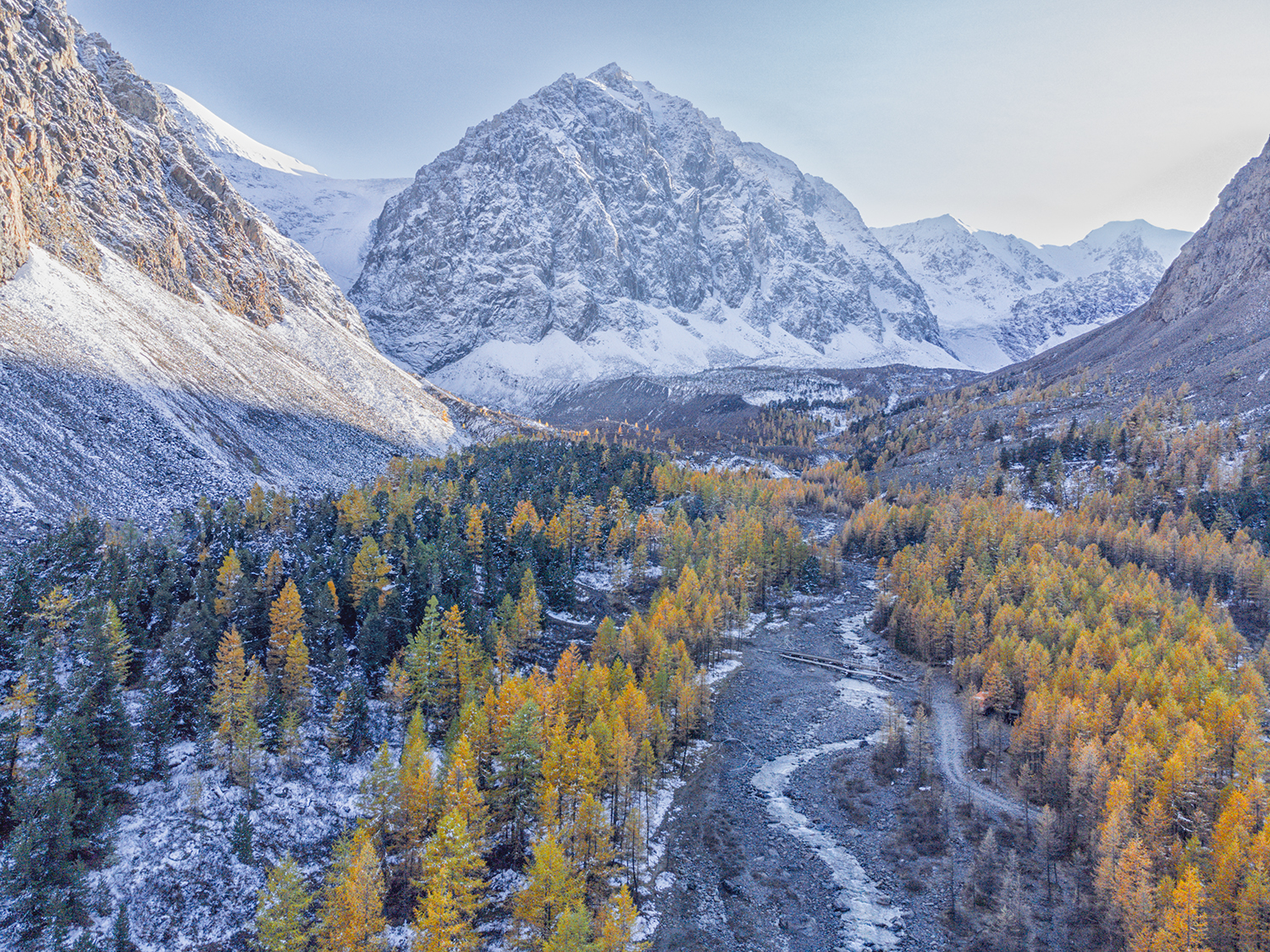 Алтай, Актру,долина, пейзаж,осень, Лариса Дука