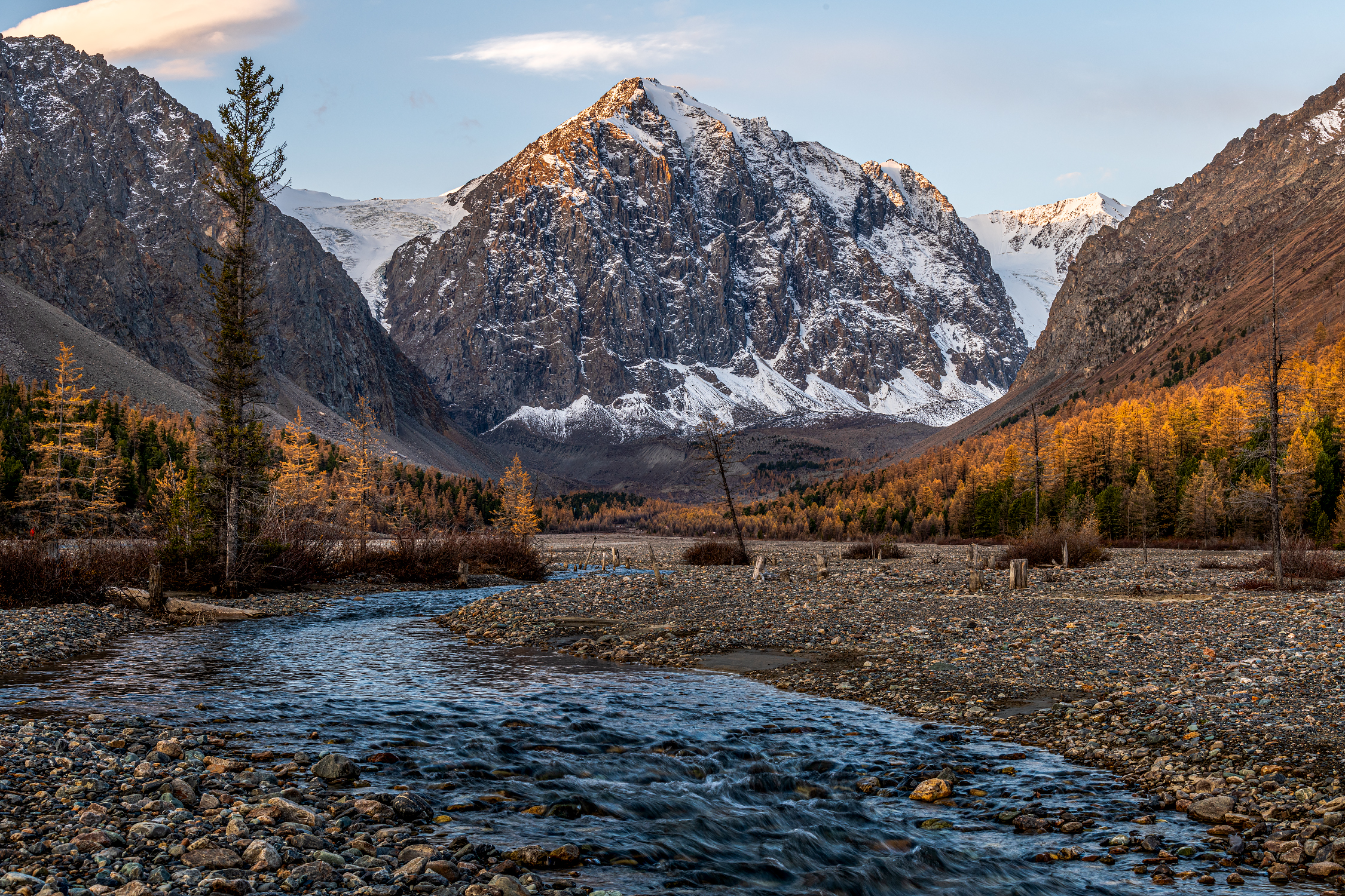 горный алтай, горы, осень, Юрий Матвеев