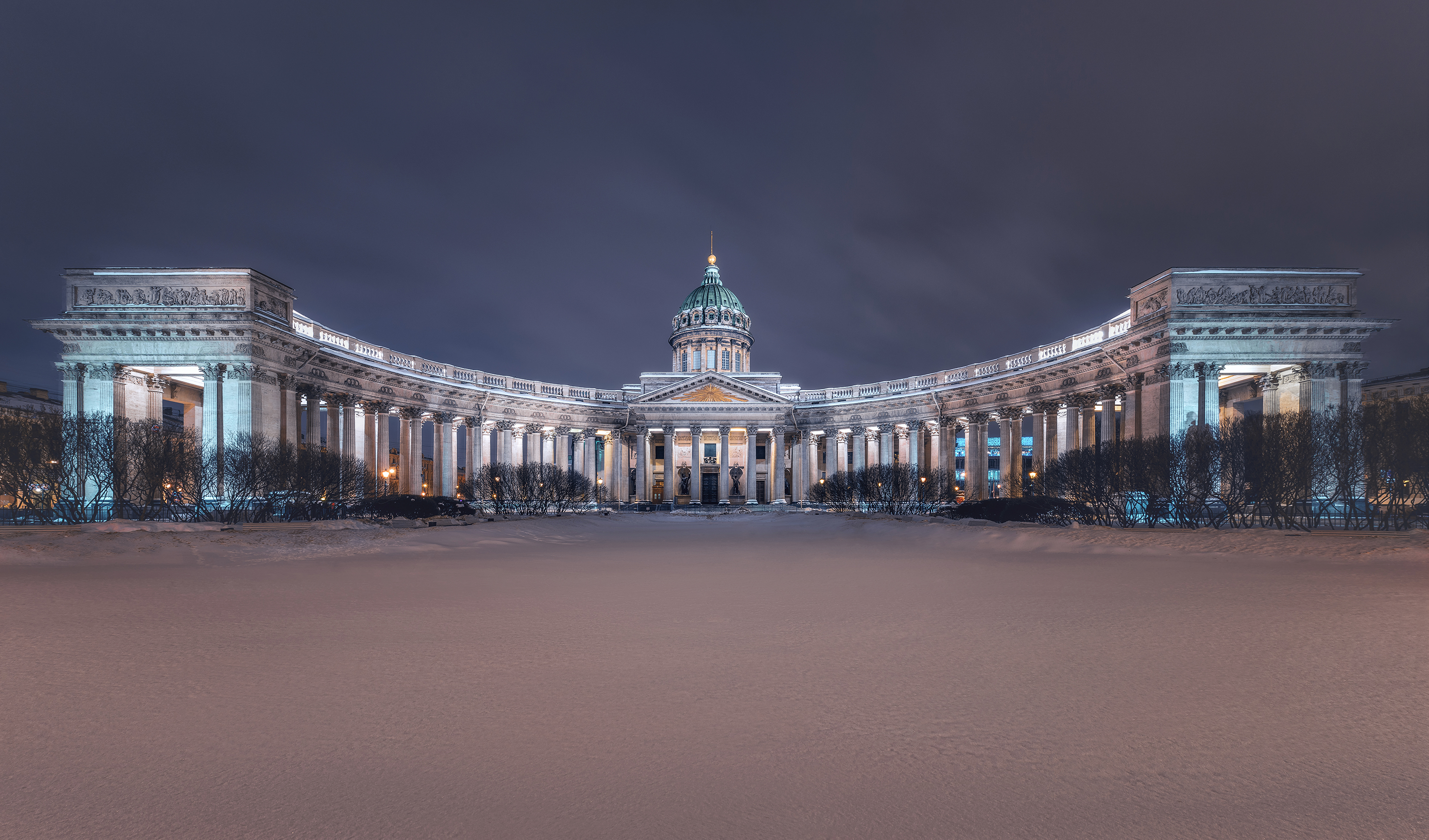 Казанский собор, Санкт-Петербург, зима, Kazan Cathedral, St. Petersburg, Анастасия Мазурева