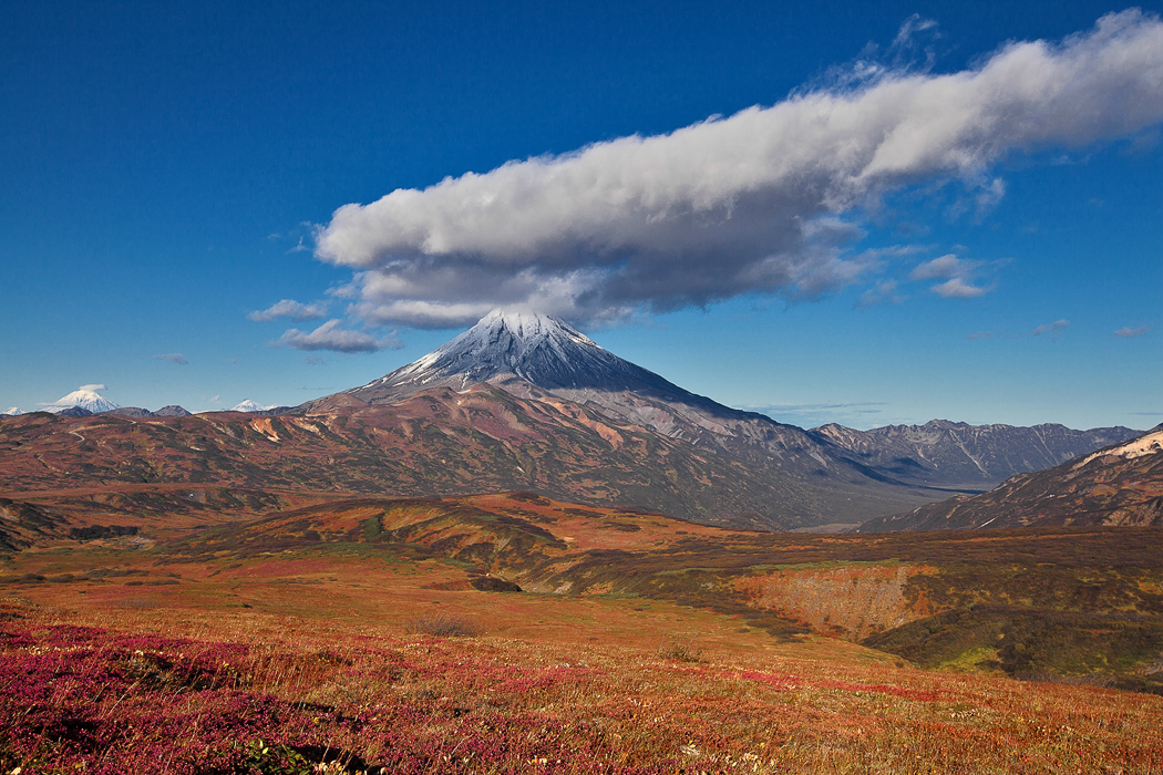 камчатка,вулкан вилючинский, осень., Сергей Захаров.