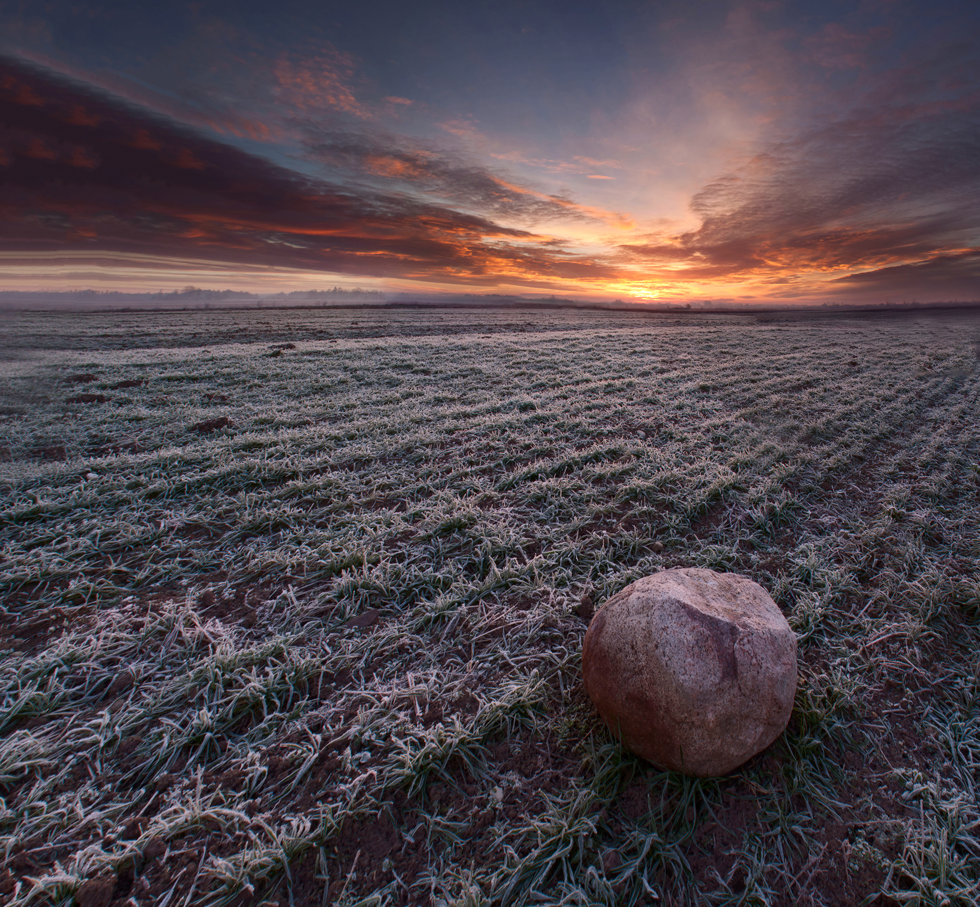 morning, stone,field,dawn, Eugenijus Rauduve